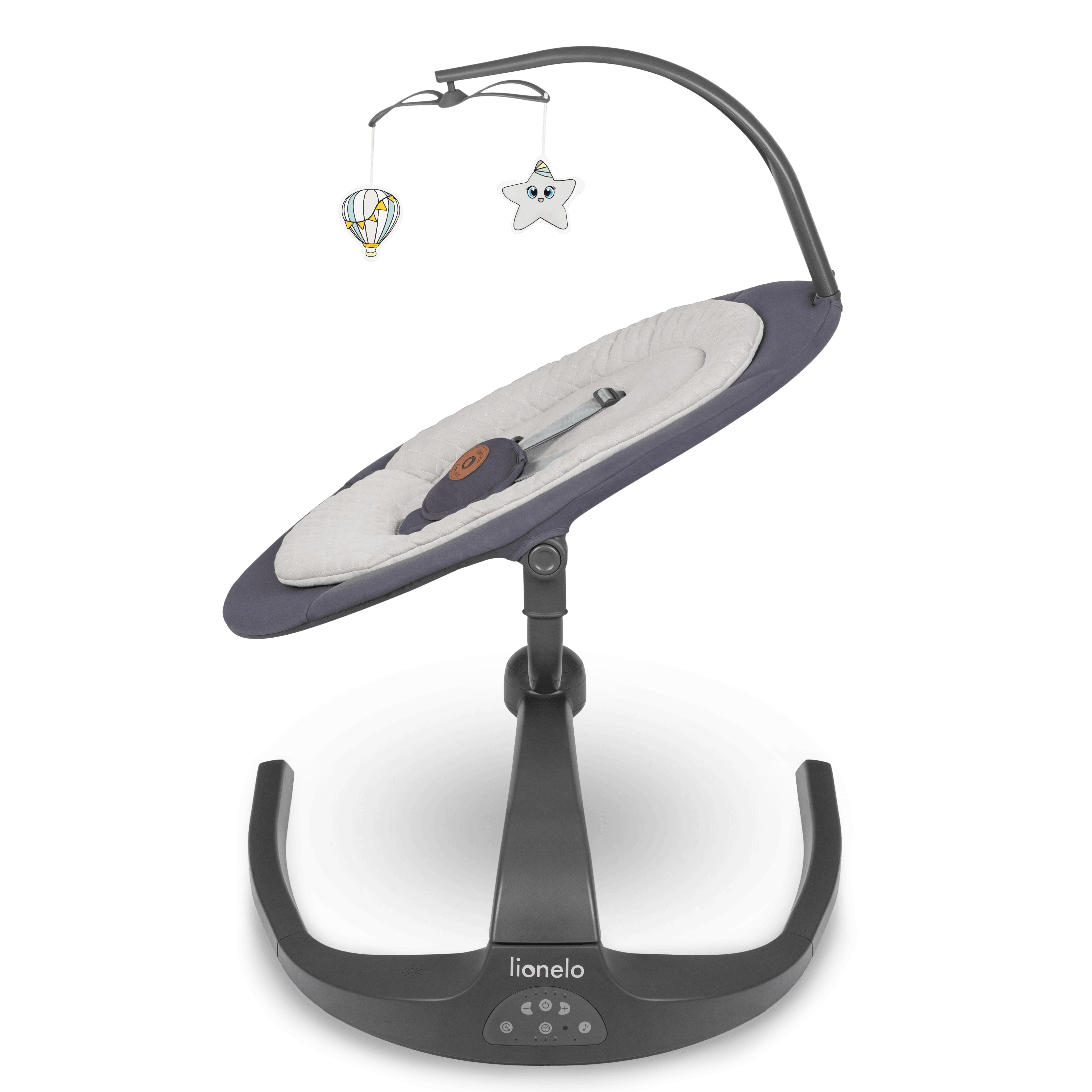 Lionelo Rina Grey Concrete â Bouncer - rocker - Image 22