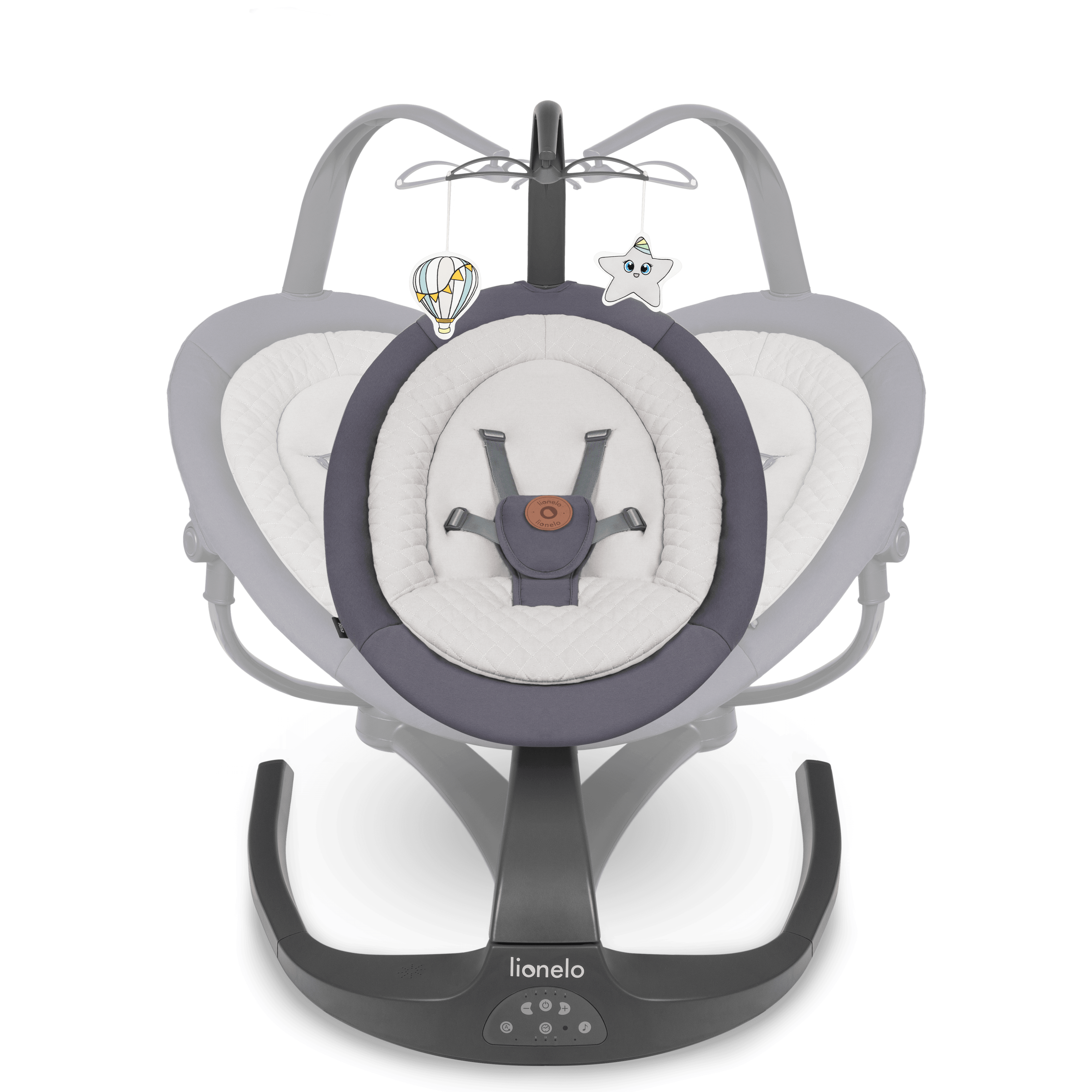 Lionelo Rina Grey Concrete â Bouncer - rocker - Image 19