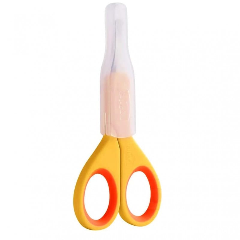 Chicco New Baby Nail Scissors Orange