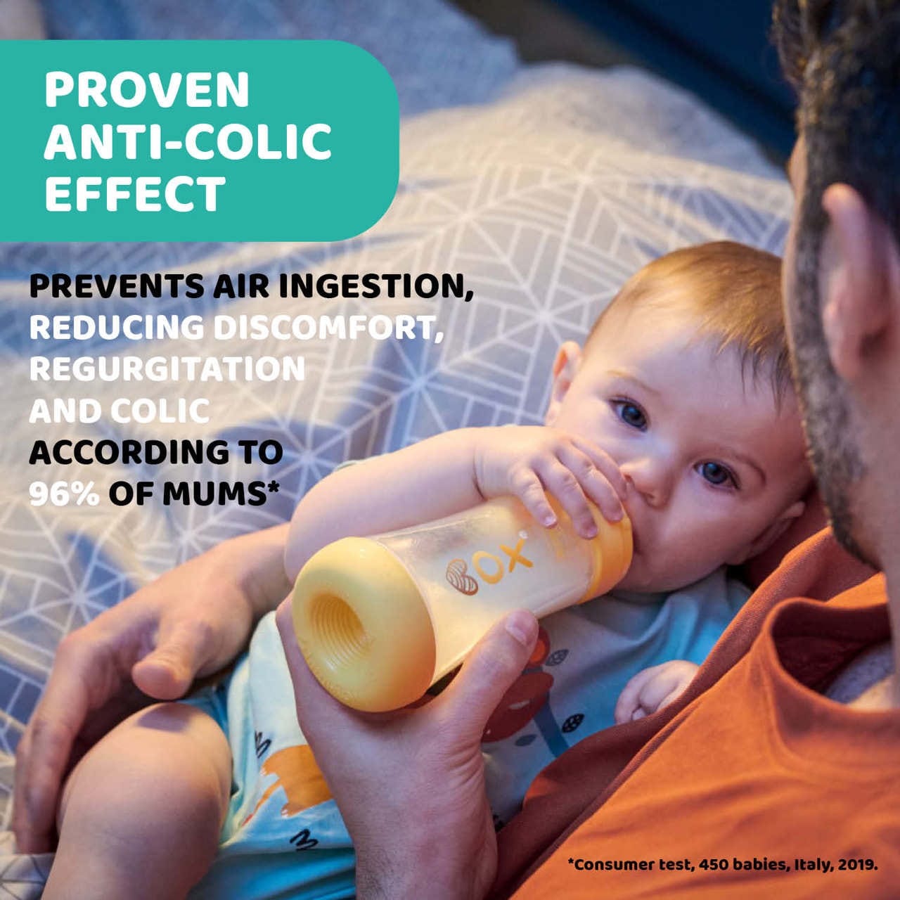 Chicco Perfect 5 Silicone Bottle (240 ml) Pink - Image 4