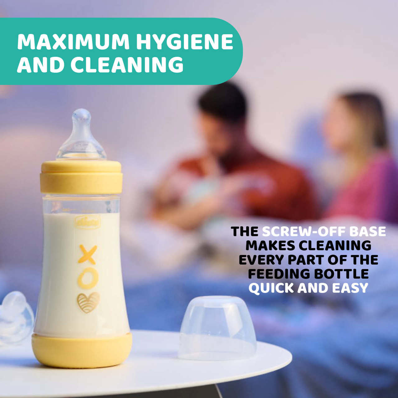 Chicco Perfect 5 Silicone Bottle (240 ml) Pink - Image 10