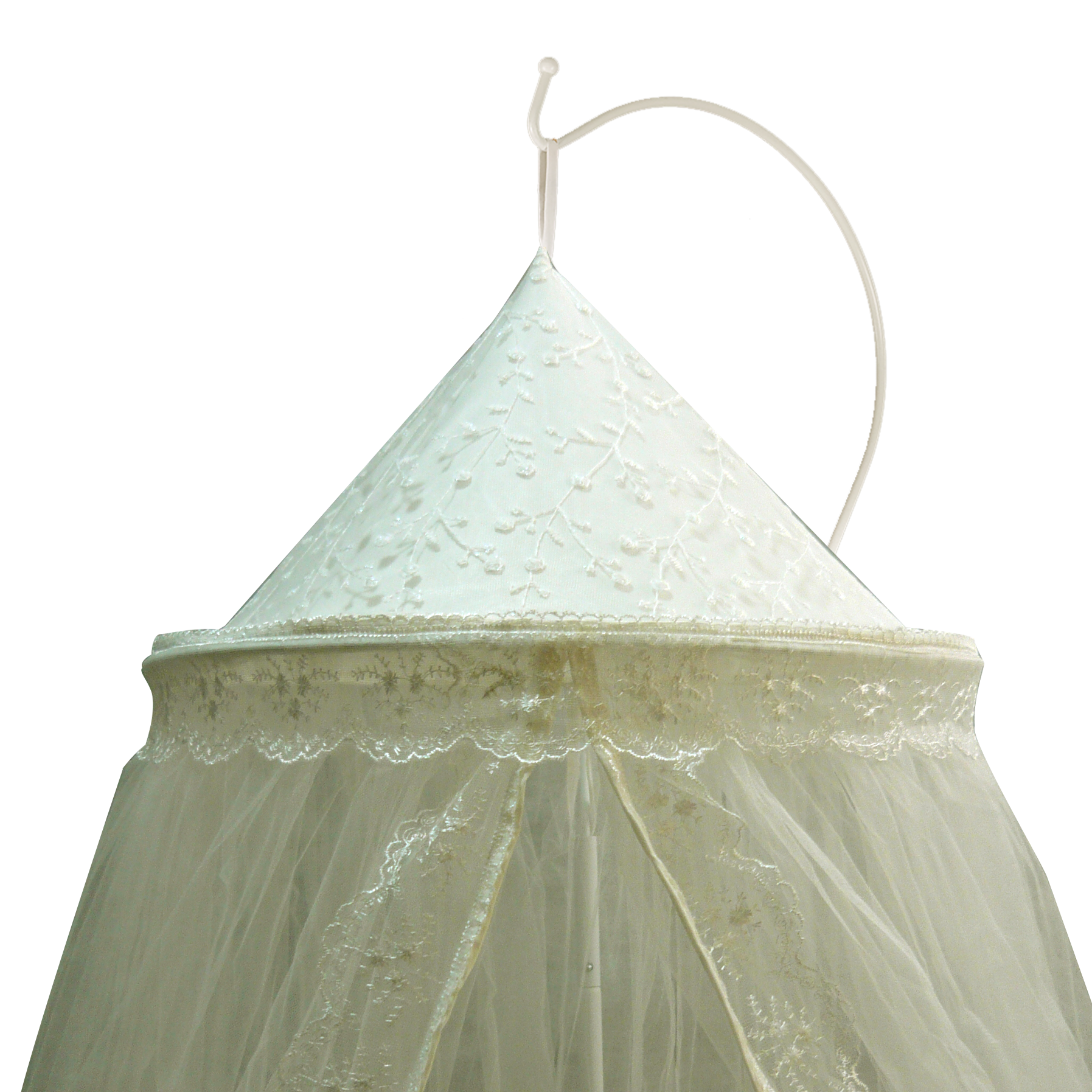 Baby Bed Moon Cone Mosquito Net Jasmine, Dantel