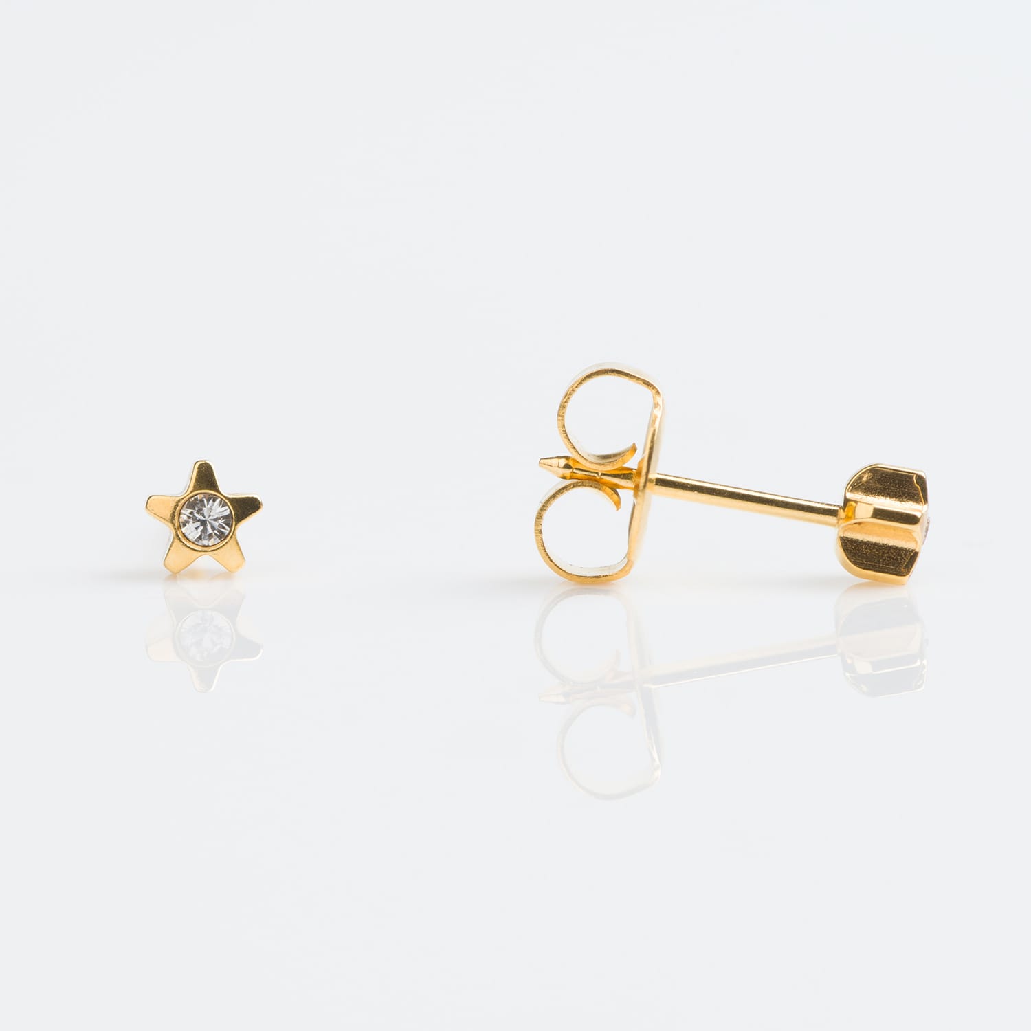 أقراط تينى تيبس (كريستال ستارلايت 4 مم -TT 5014)