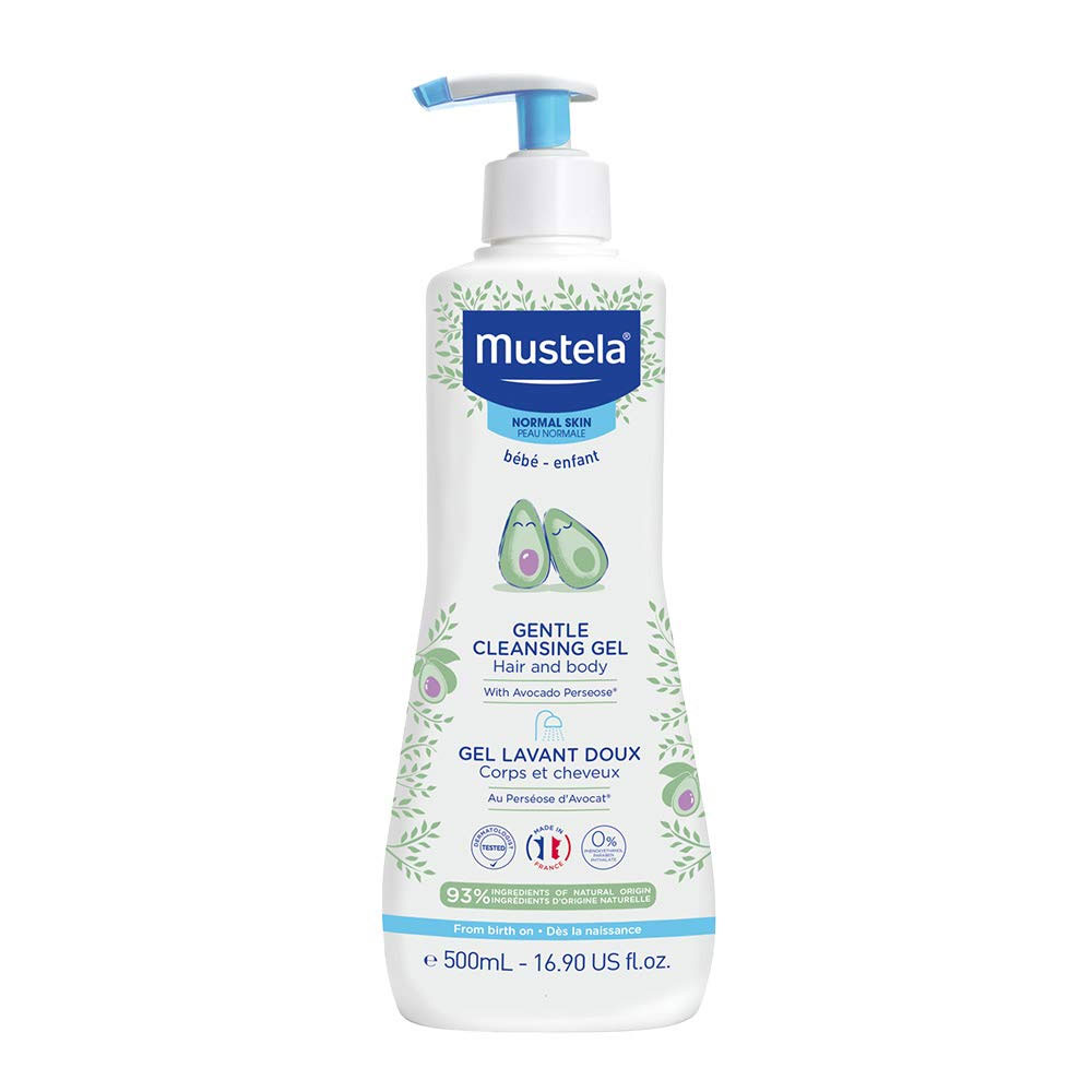 Mustela Gentle Cleansing Gel Hair and Body Wash 500 ml