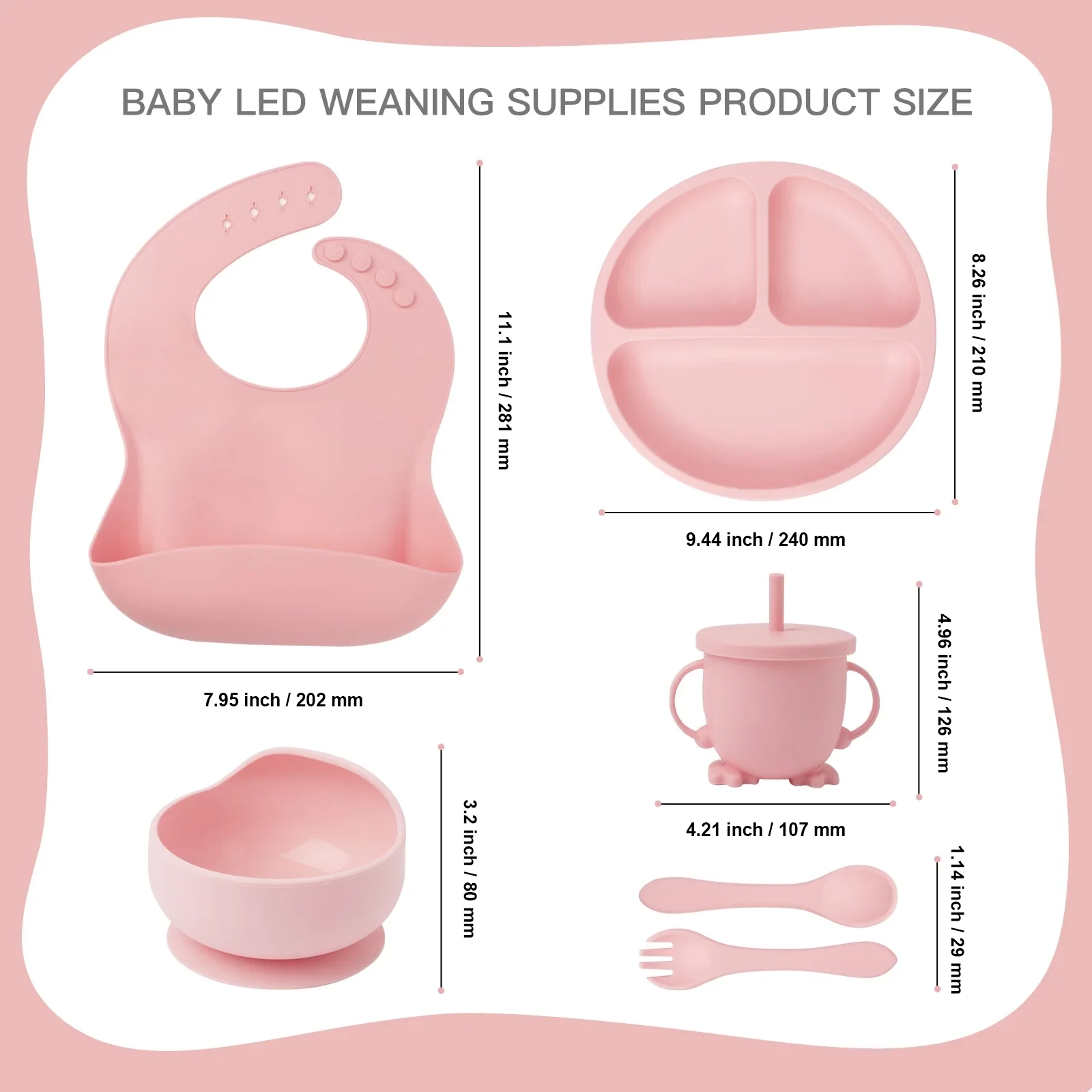 Ozey Silicone Baby Feeding Set Yellow - Image 3