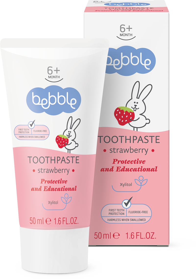 Bebble Tooth Baste Strawberry 50 ml