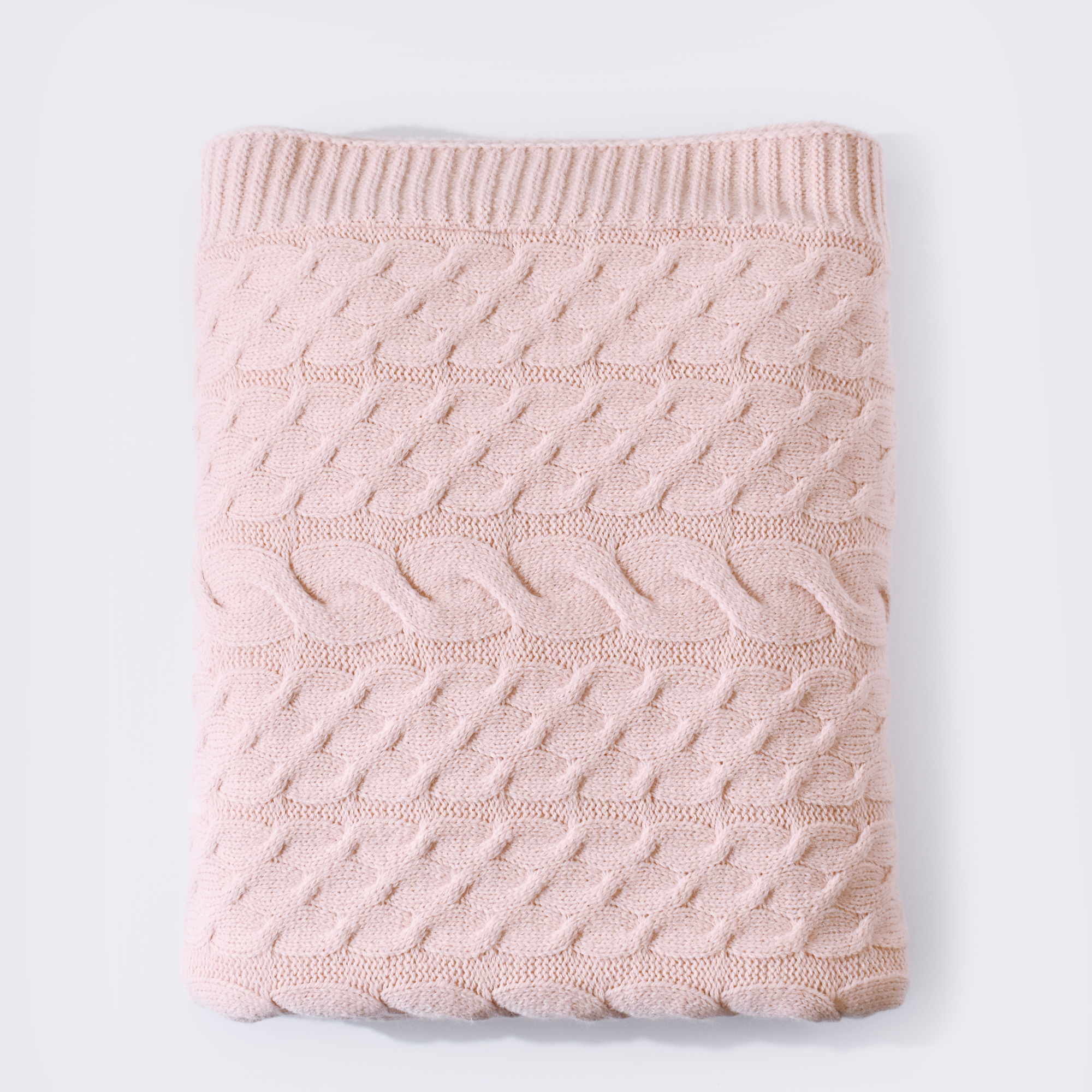 BiÌBaby TriÌKo Blanket Pink