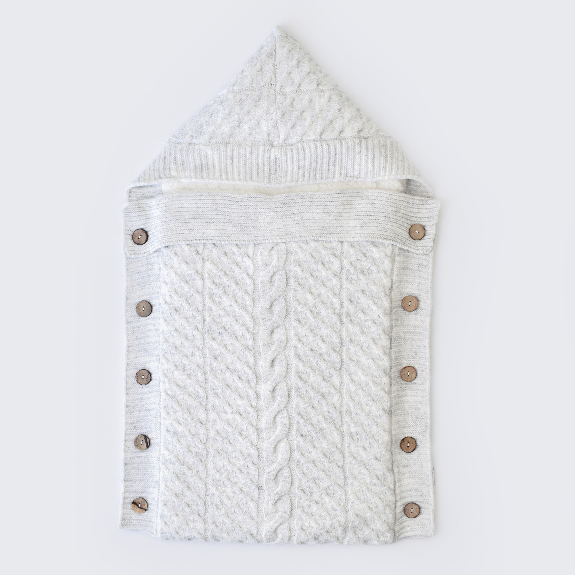 BiÌBaby TriÌKo Swaddle Grey