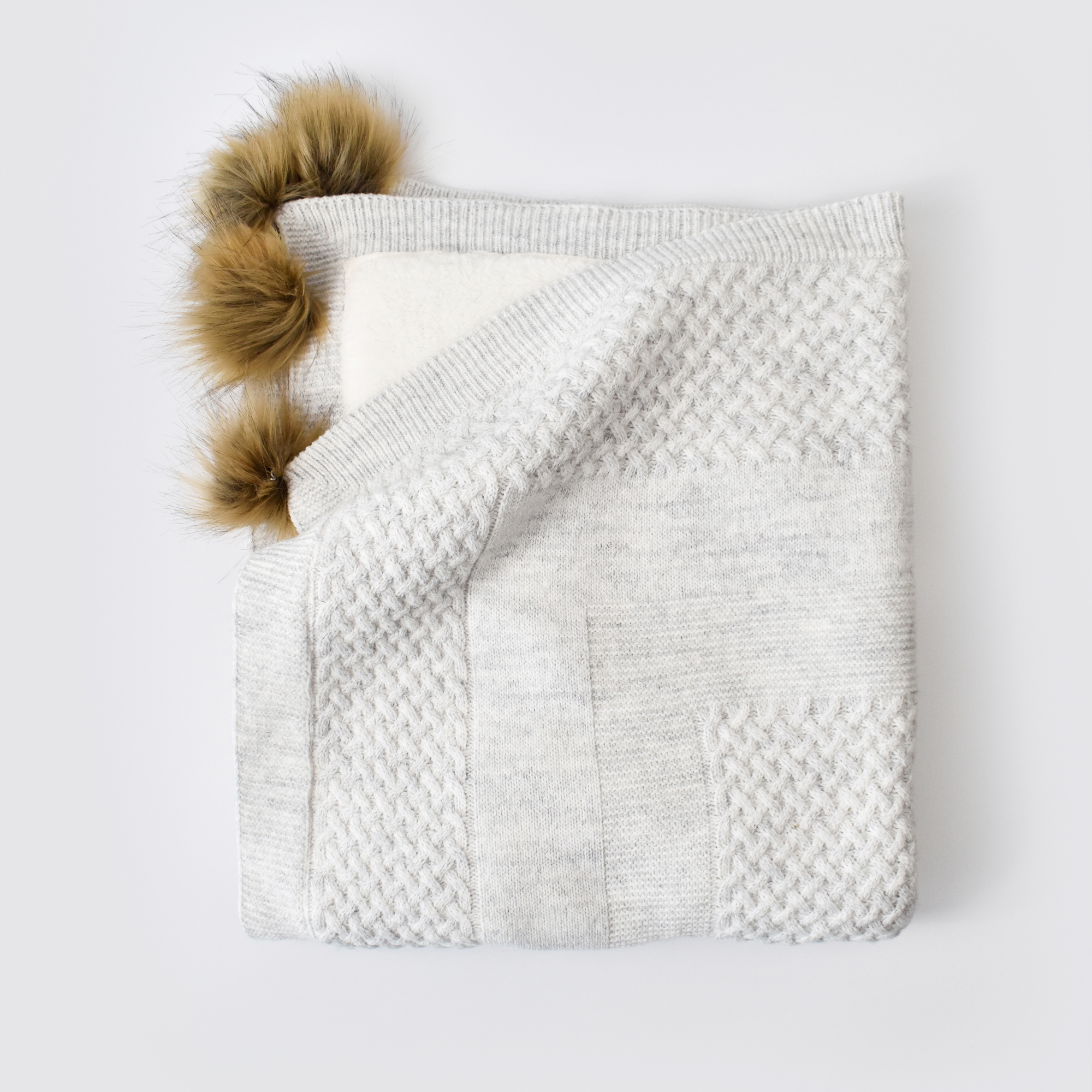 BiÌBaby Elegance TriÌKo Blanket Grey