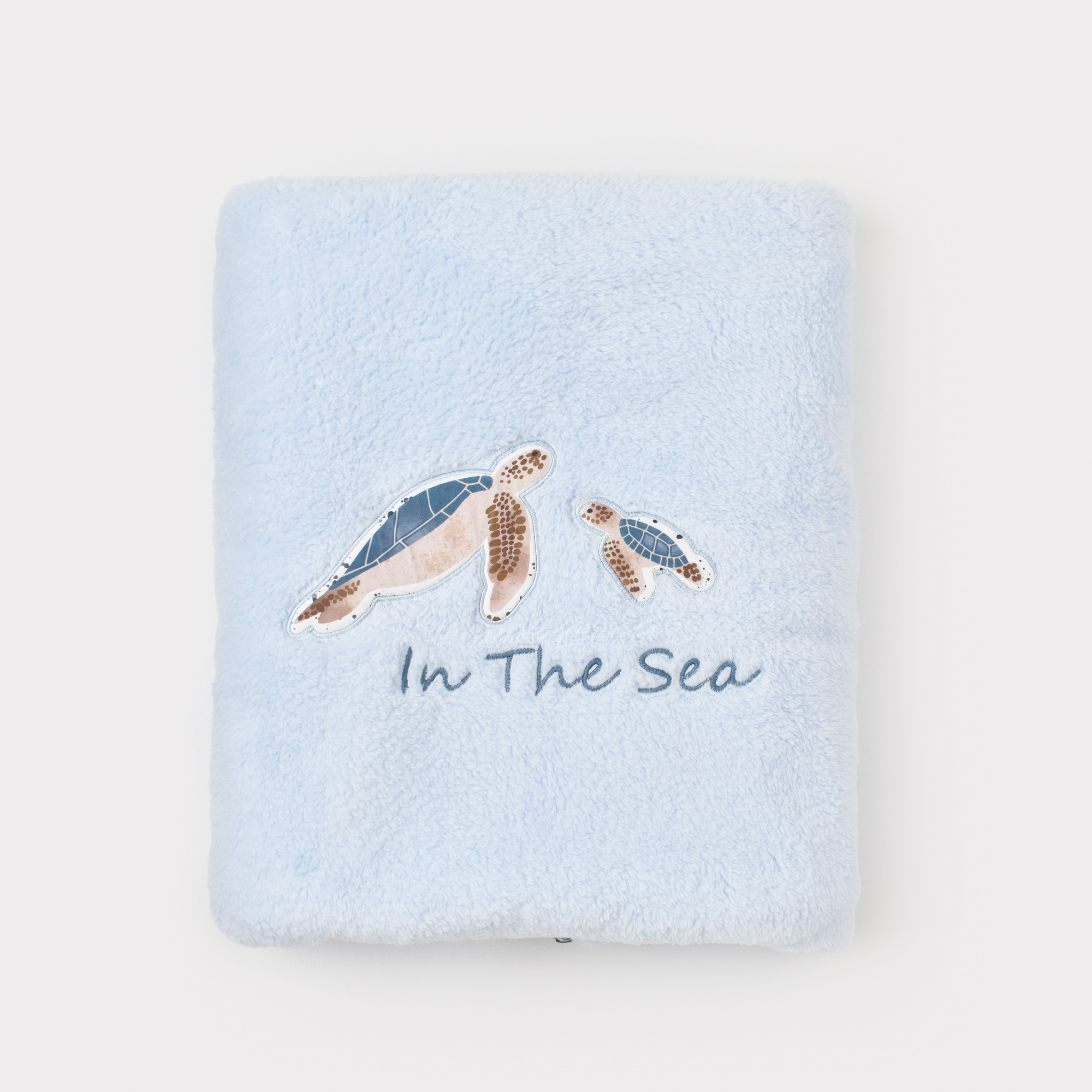 BiÌBaby In The Sea Welsoft Blanket Blue