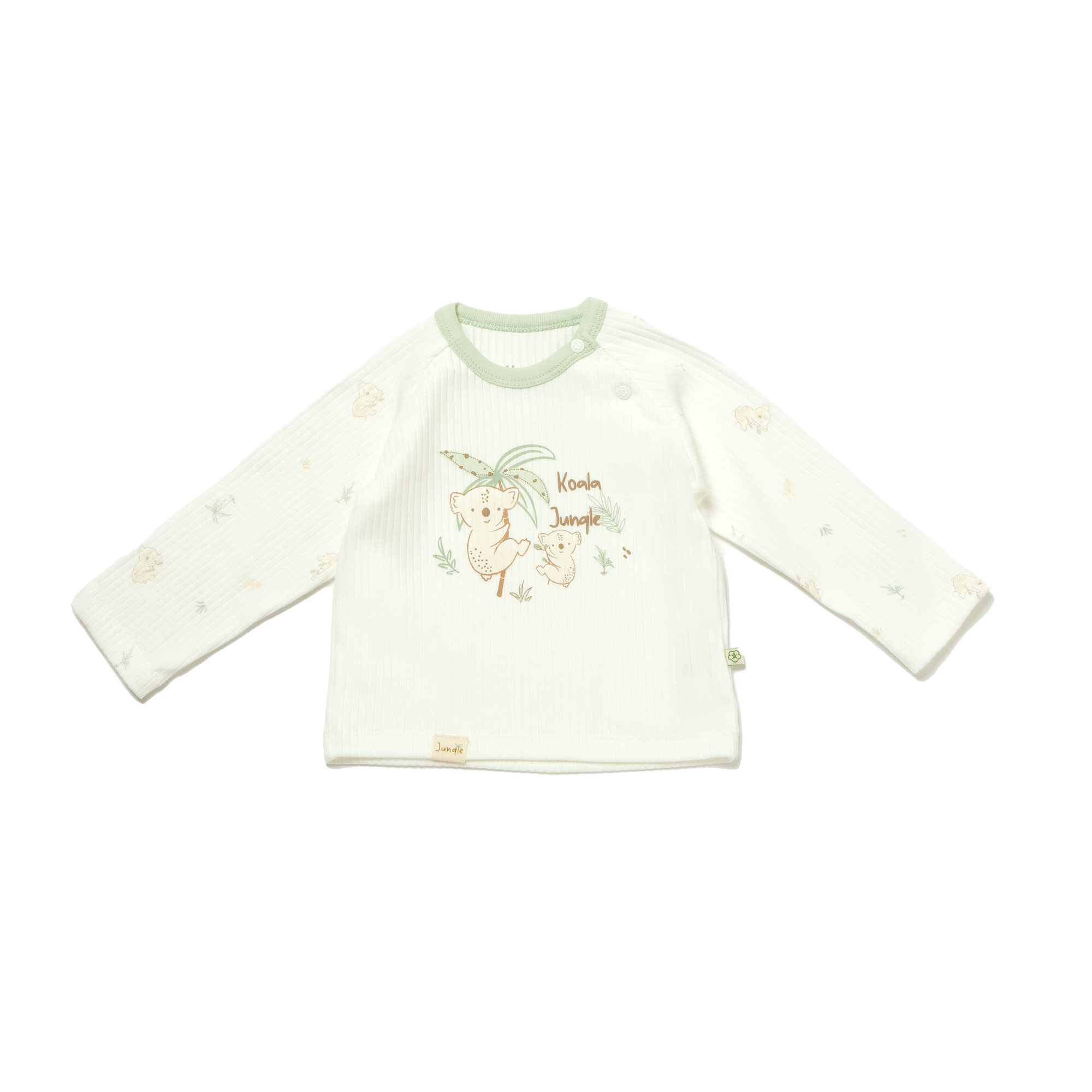 BiOrganic Koala Jungle Sweat Mint (9-12 Months)