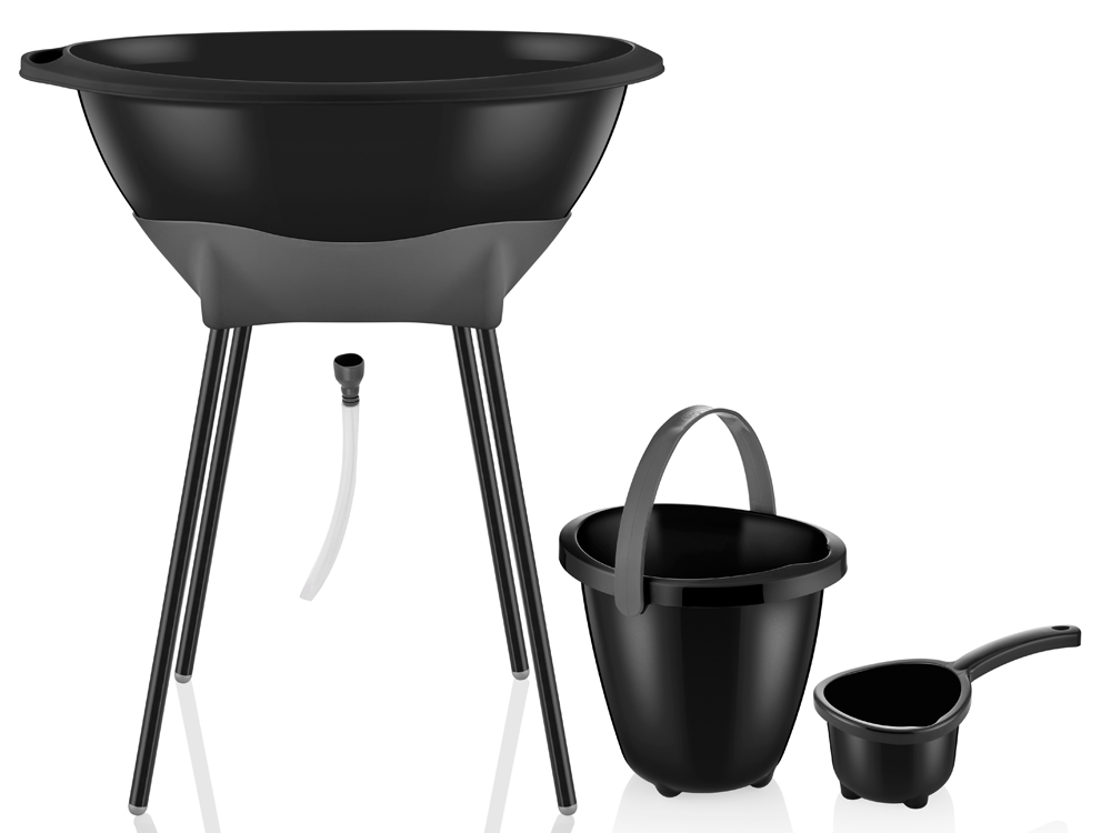 Babyjem Elegant Bath Tub Set / Black - Image 8