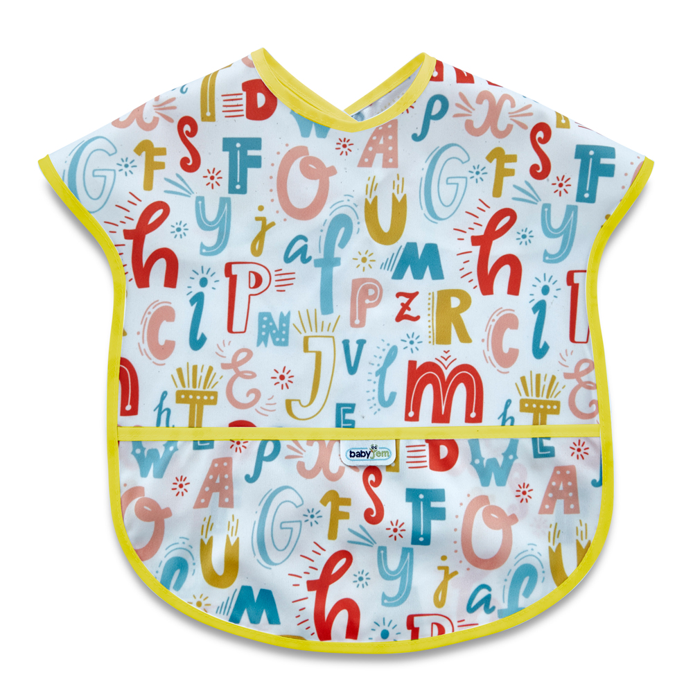 Babyjem Blw Bib With Alphabet Design