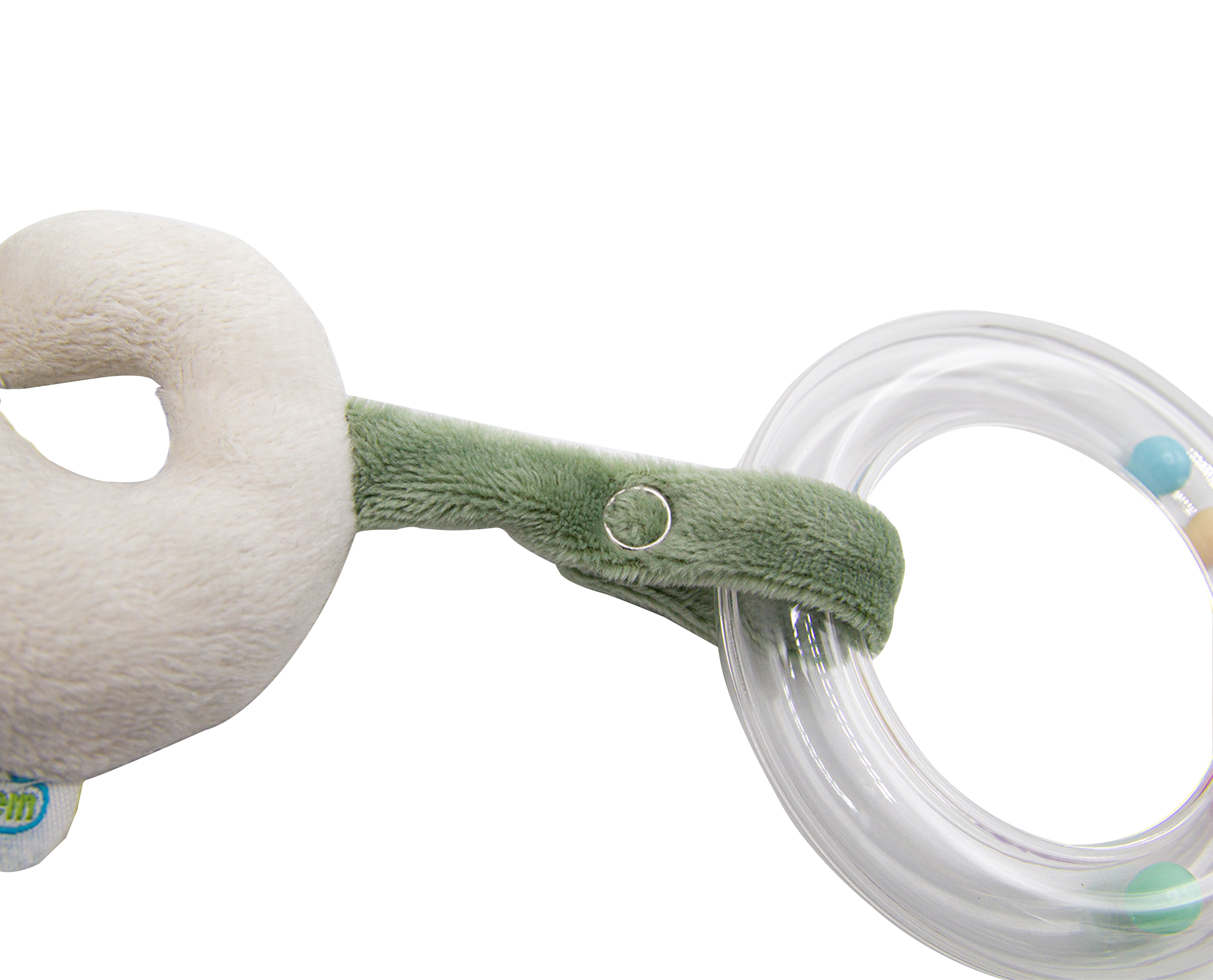 Babyjem Soft Baby Seahorse Rattle Toy / Mint Color - Image 6