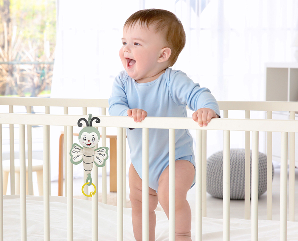 Babyjem Vibrating Baby Butterfly Toy / Mint - Image 2