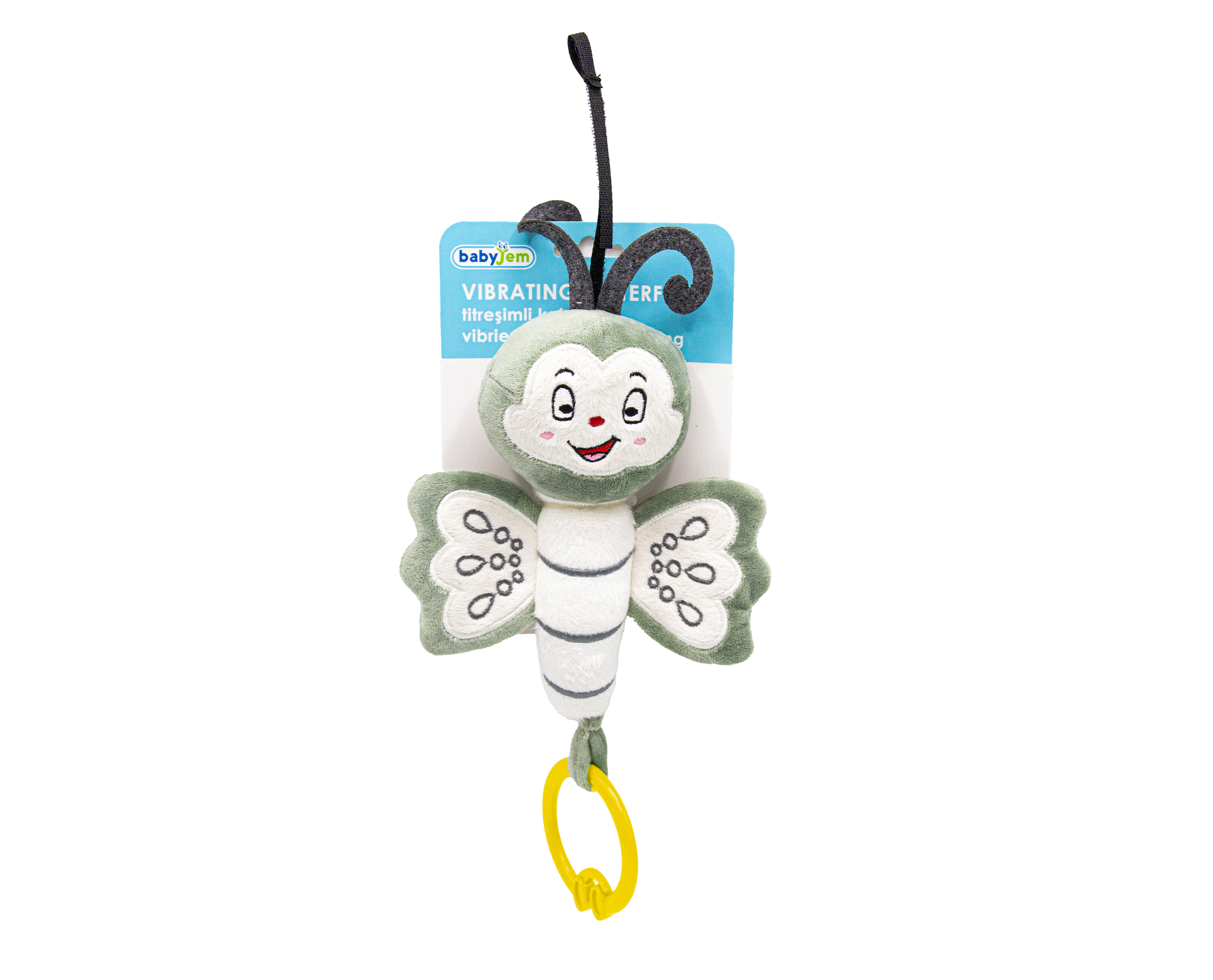 Babyjem Vibrating Baby Butterfly Toy / Mint - Image 7