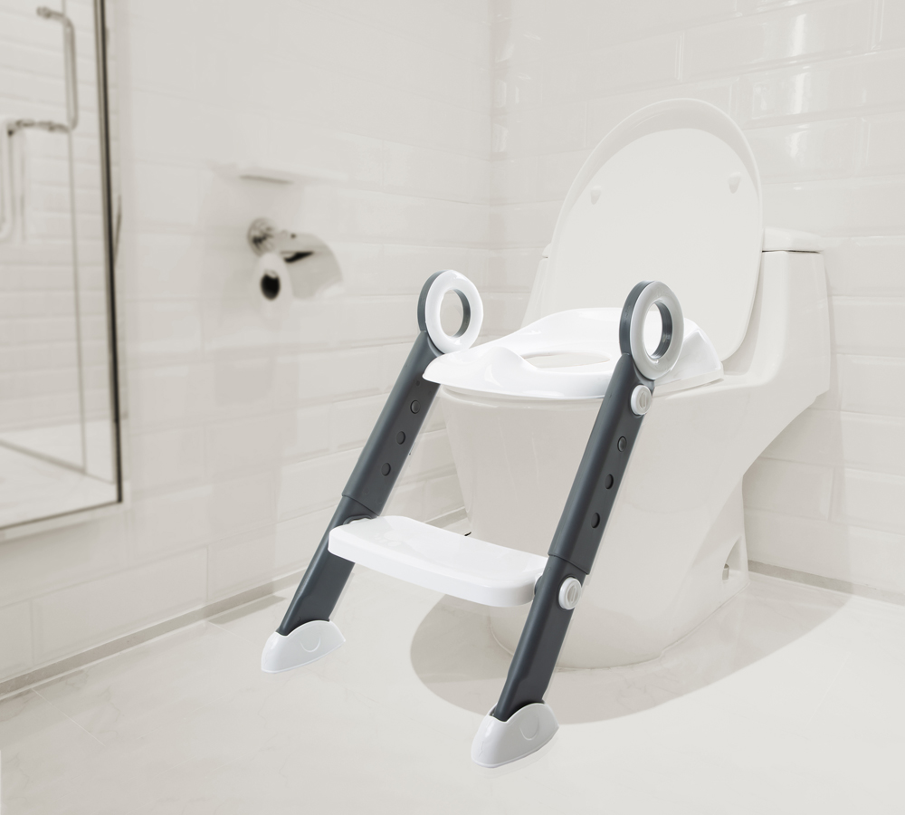 Babyjem Step Stool Toilet Training White - Image 2