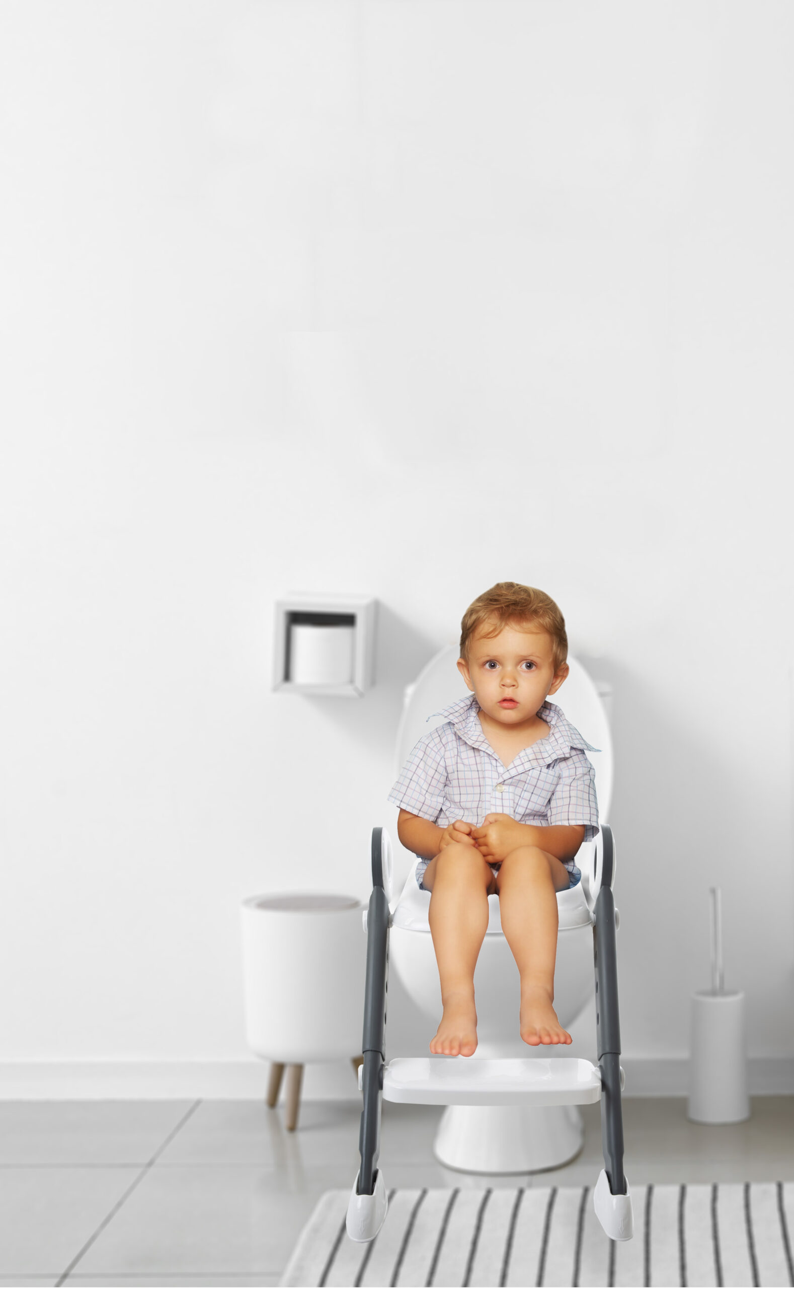 Babyjem Step Stool Toilet Training White - Image 3