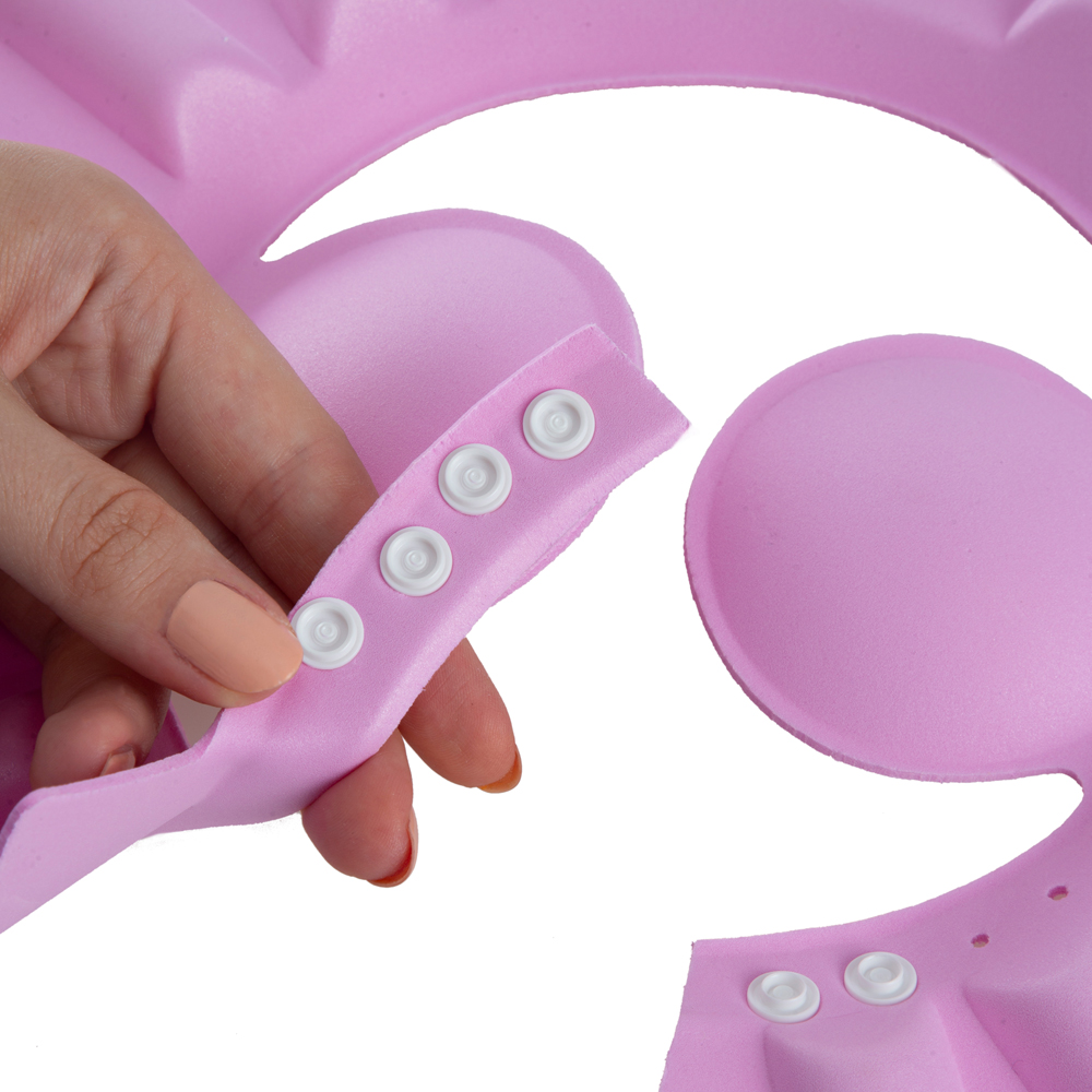 Babyjem Baby Bath Hat Pink - Image 3