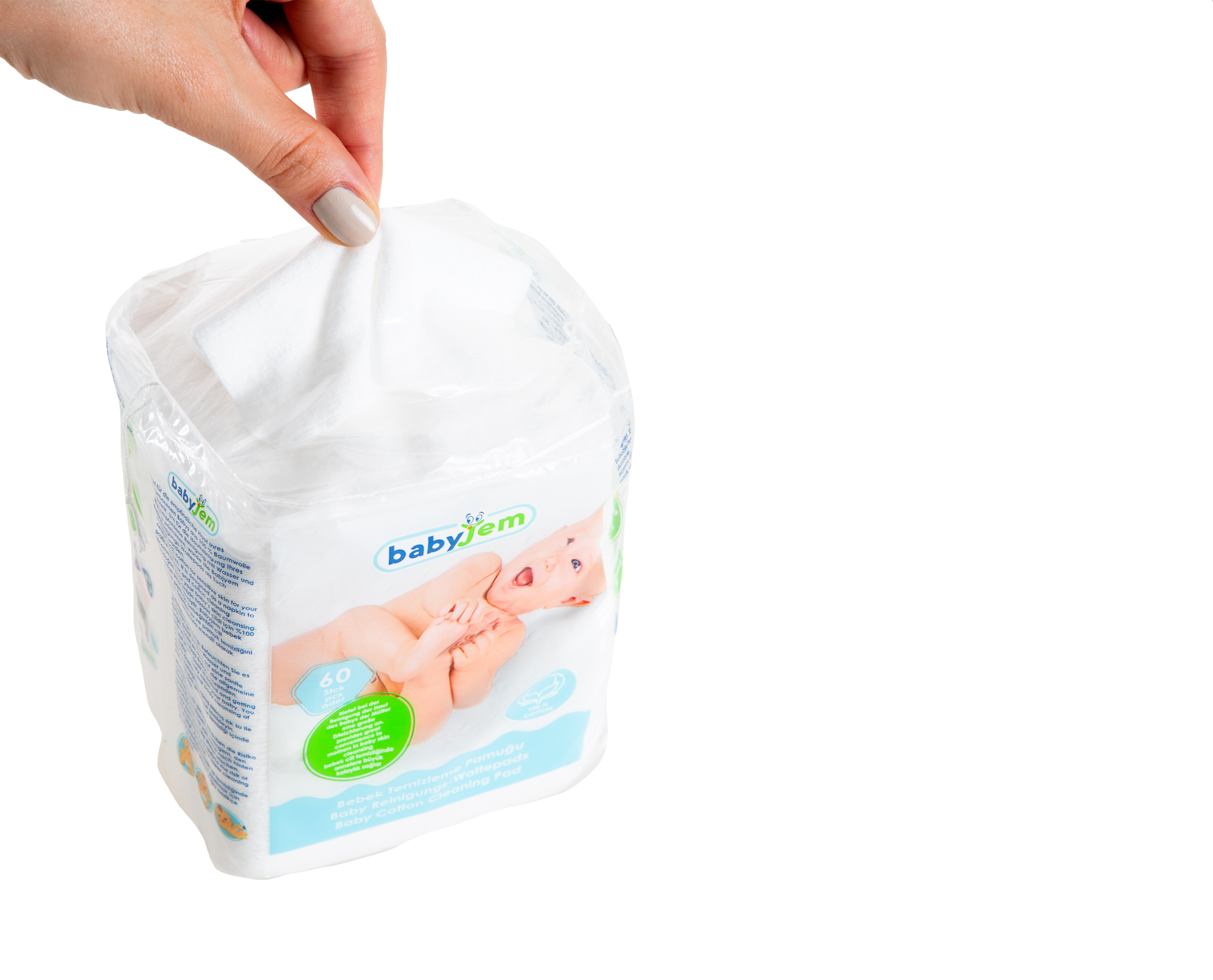 Babyjem Cotton CleaniÌng Pad - Image 2