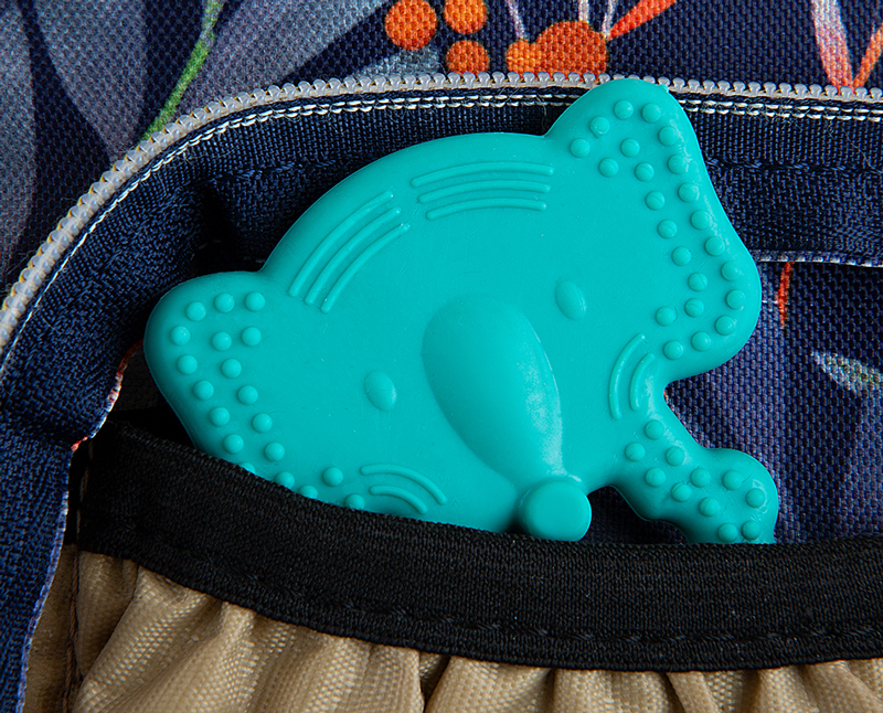 Babyjem Baby Teethering Gloves /Elephant/ Green - Image 2