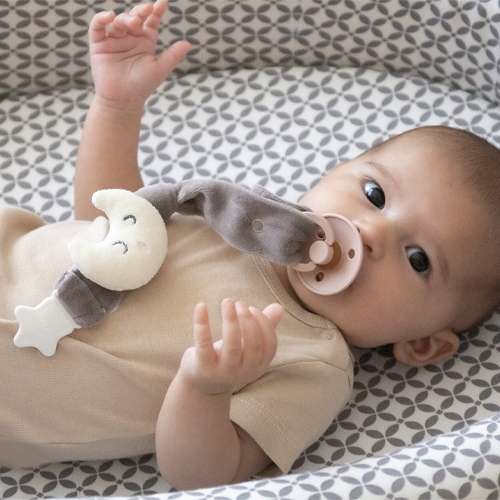 Babyjem Soother Holder Grey New Design - Image 2