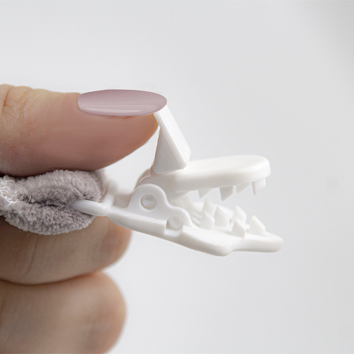 Babyjem Soother Holder Grey New Design - Image 4