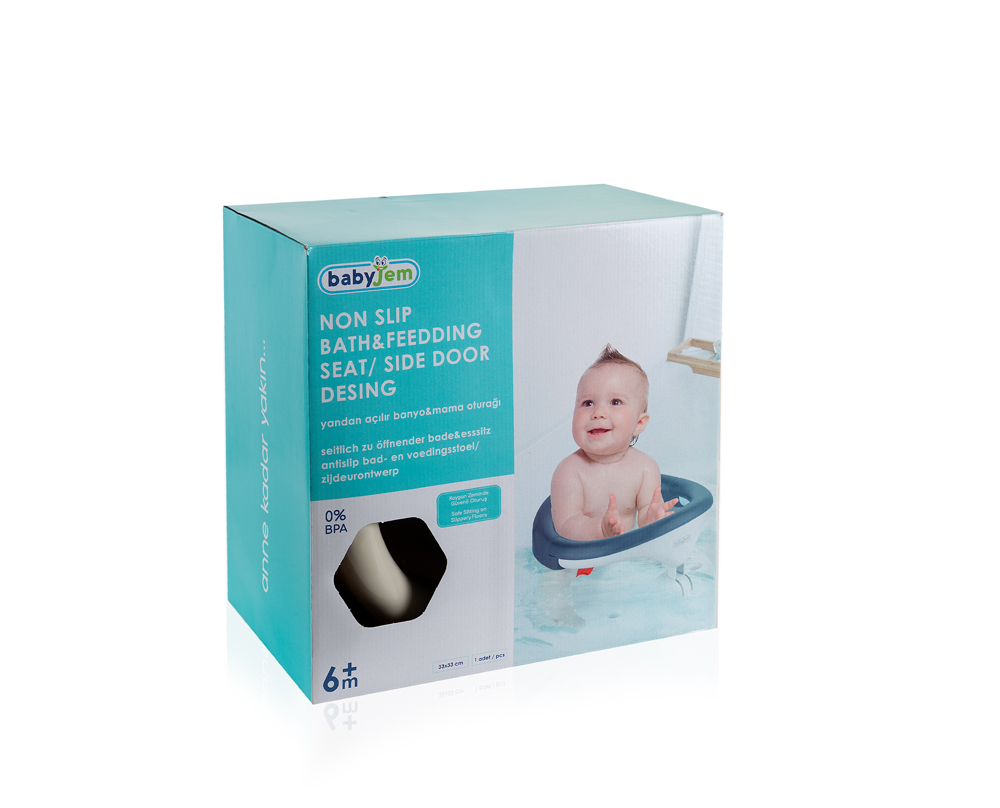Babyjem Anti-Slip Baby Bath & Sleeping Seat Stone - Image 5