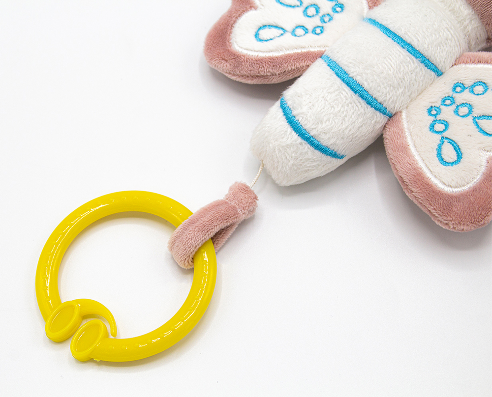 Babyjem Vibrating Baby Butterfly Toy / Rose - Image 5