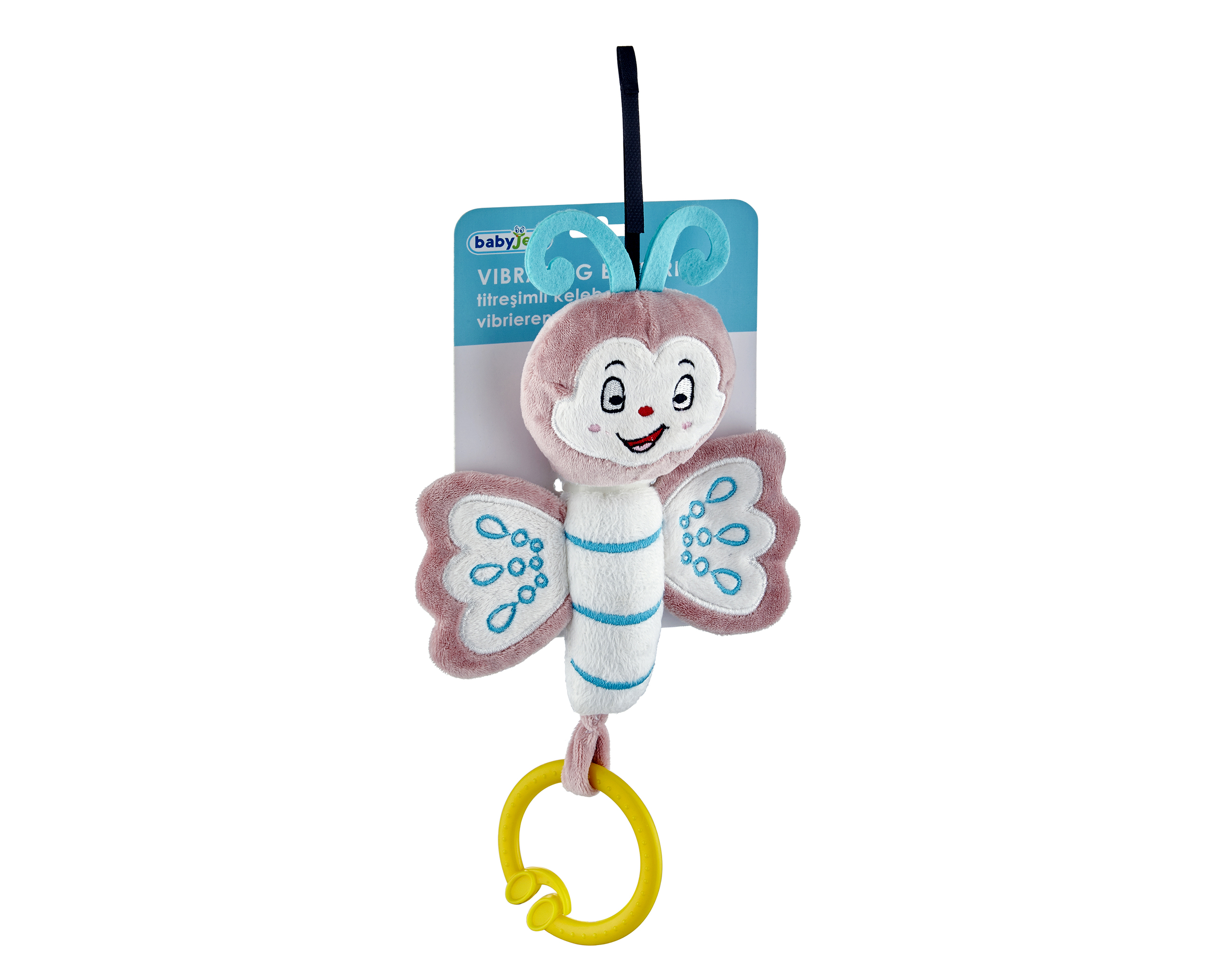 Babyjem Vibrating Baby Butterfly Toy / Rose - Image 7