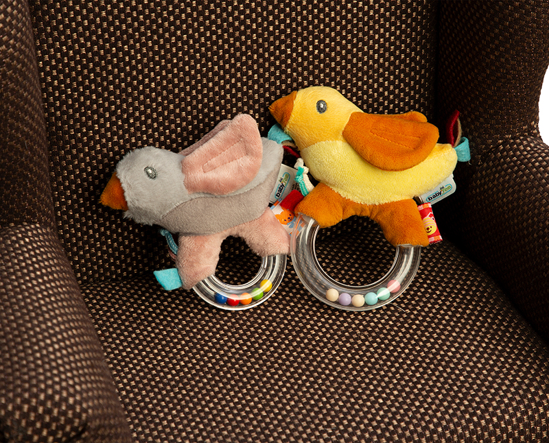 Babyjem Plush Bird Pink - Image 3