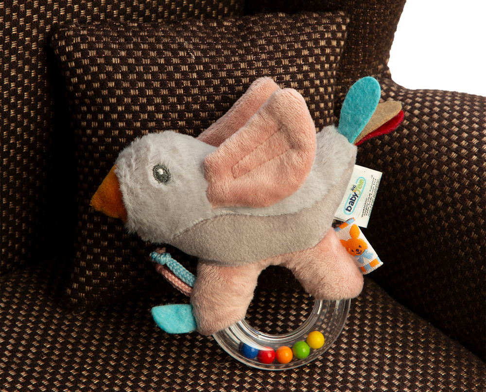 Babyjem Plush Bird Pink - Image 4