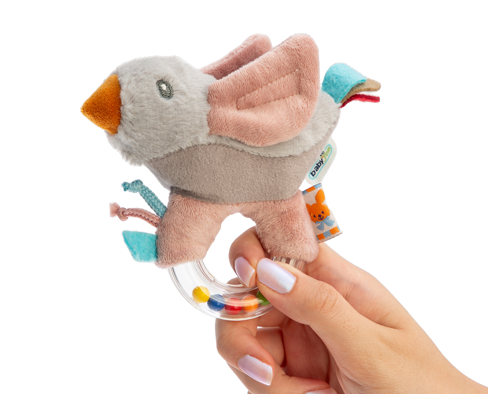 Babyjem Plush Bird Pink - Image 5