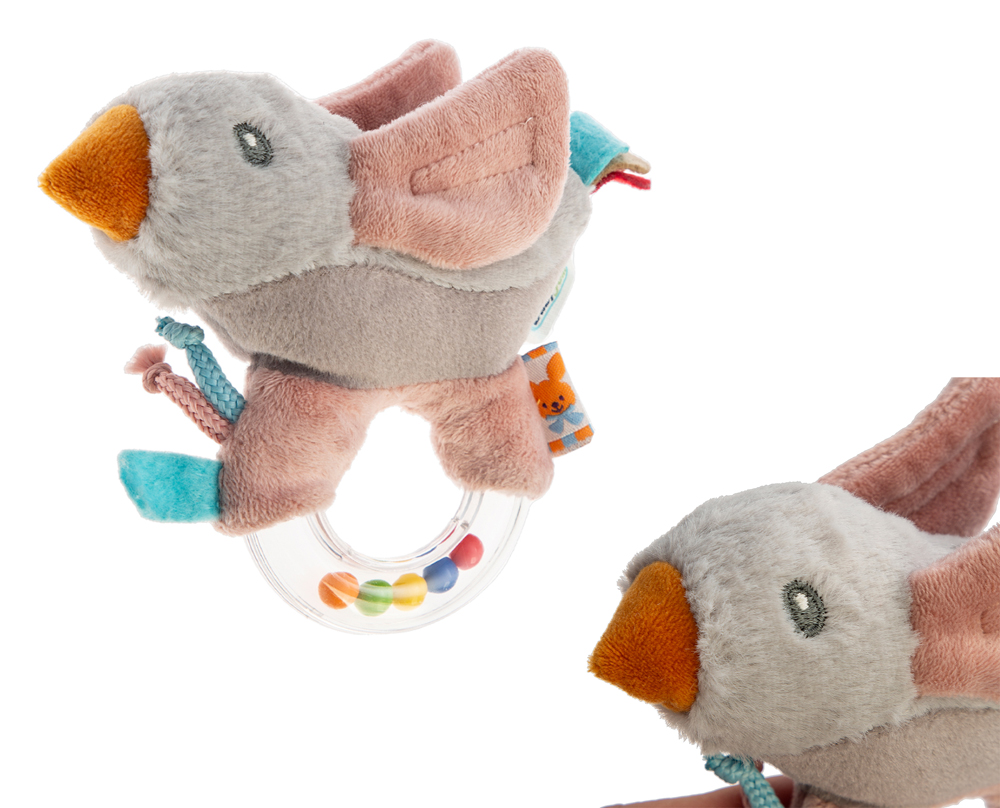 Babyjem Plush Bird Pink - Image 6