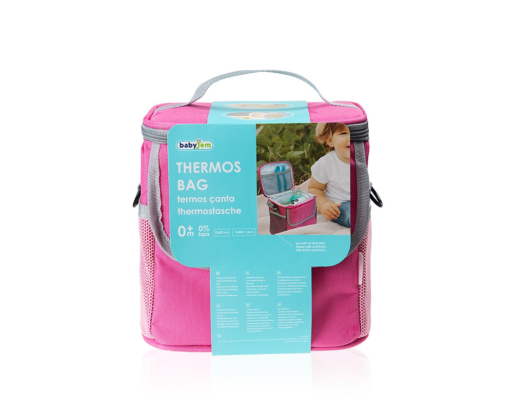 Babyjem Thermos Bag Pink - Image 7
