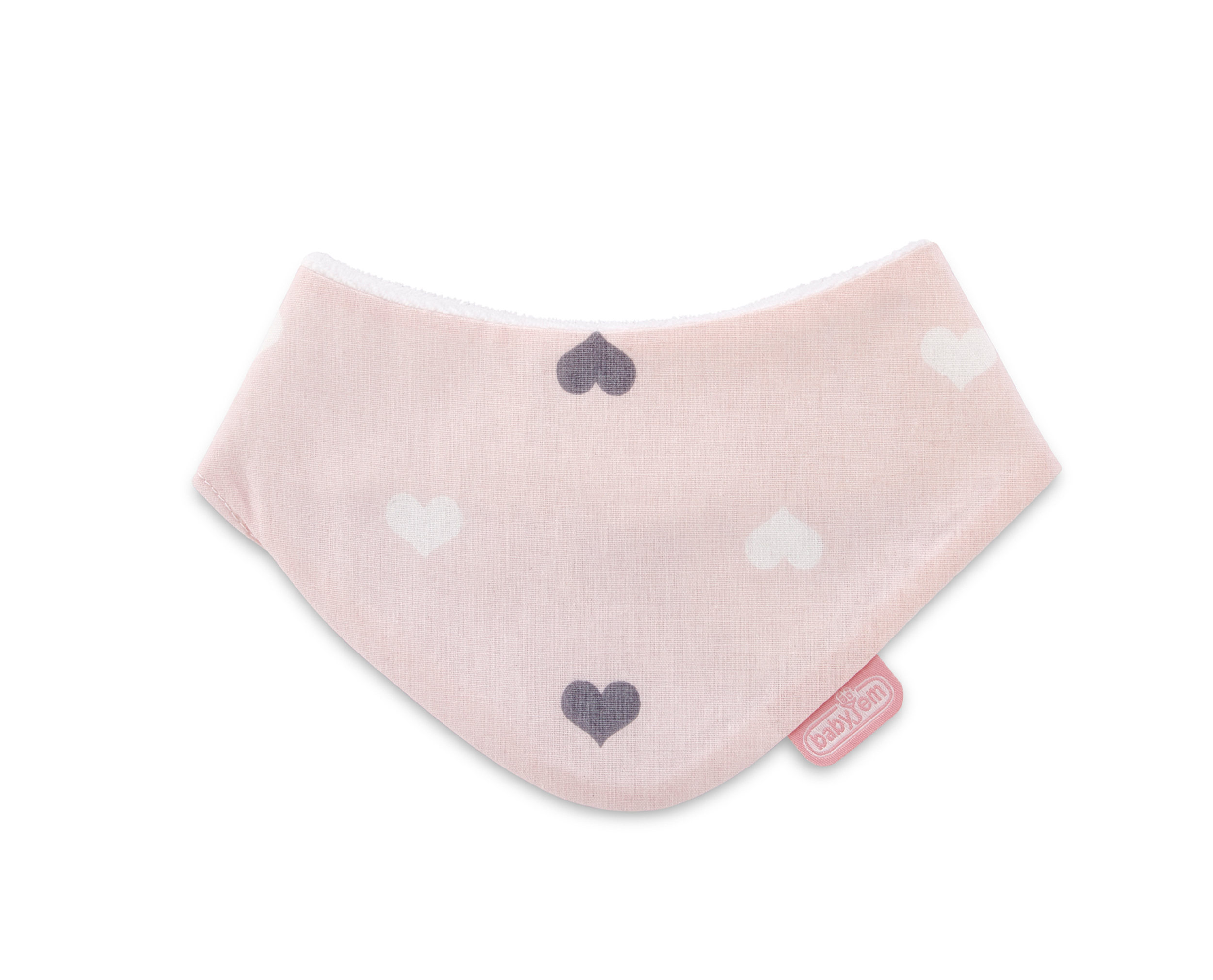 Babyjem Newborn Scarf Apron Pink