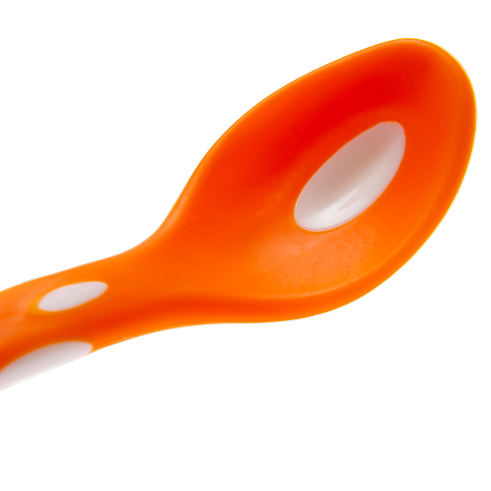 Babyjem Soft Tip Spoon 2 Pcs (Orange & Red) - Image 6