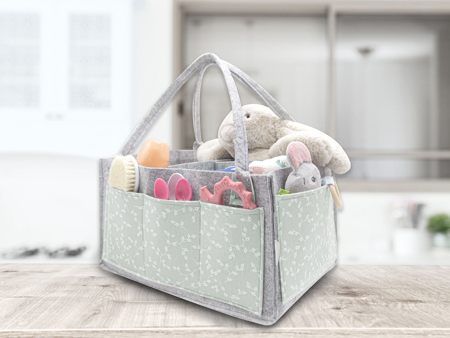 Babyjem Maternity Baby Organiser / Green - Image 2
