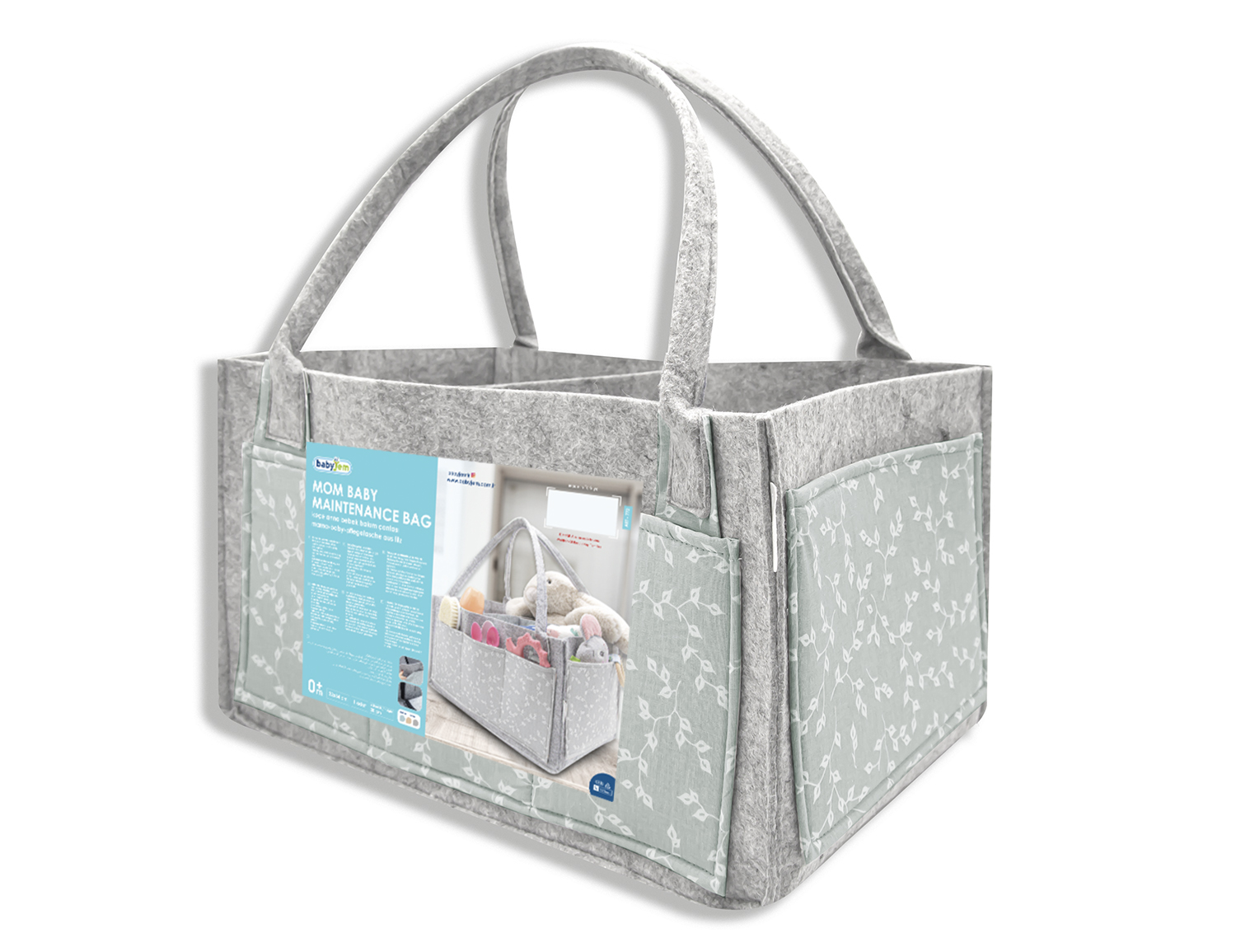 Babyjem Maternity Baby Organiser / Green - Image 7