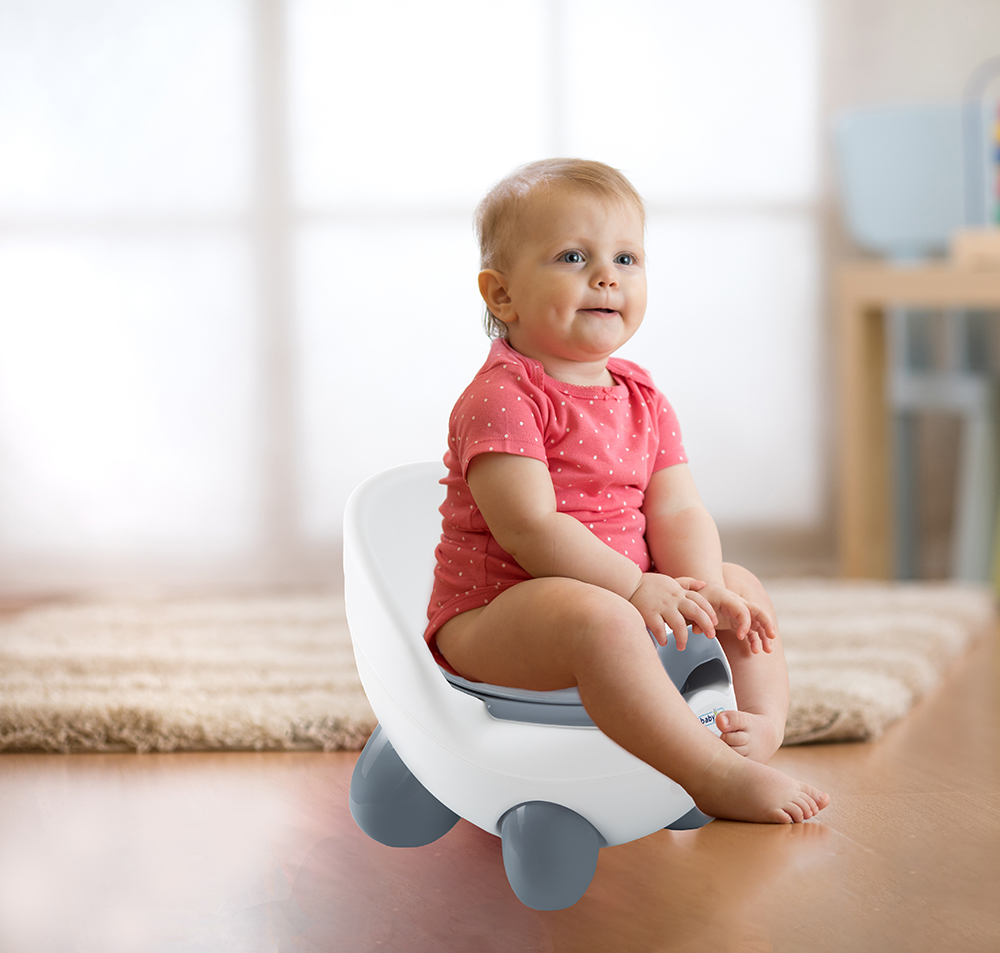 Babyjem Tonton Potty WhiÌte/ Gray - Image 2