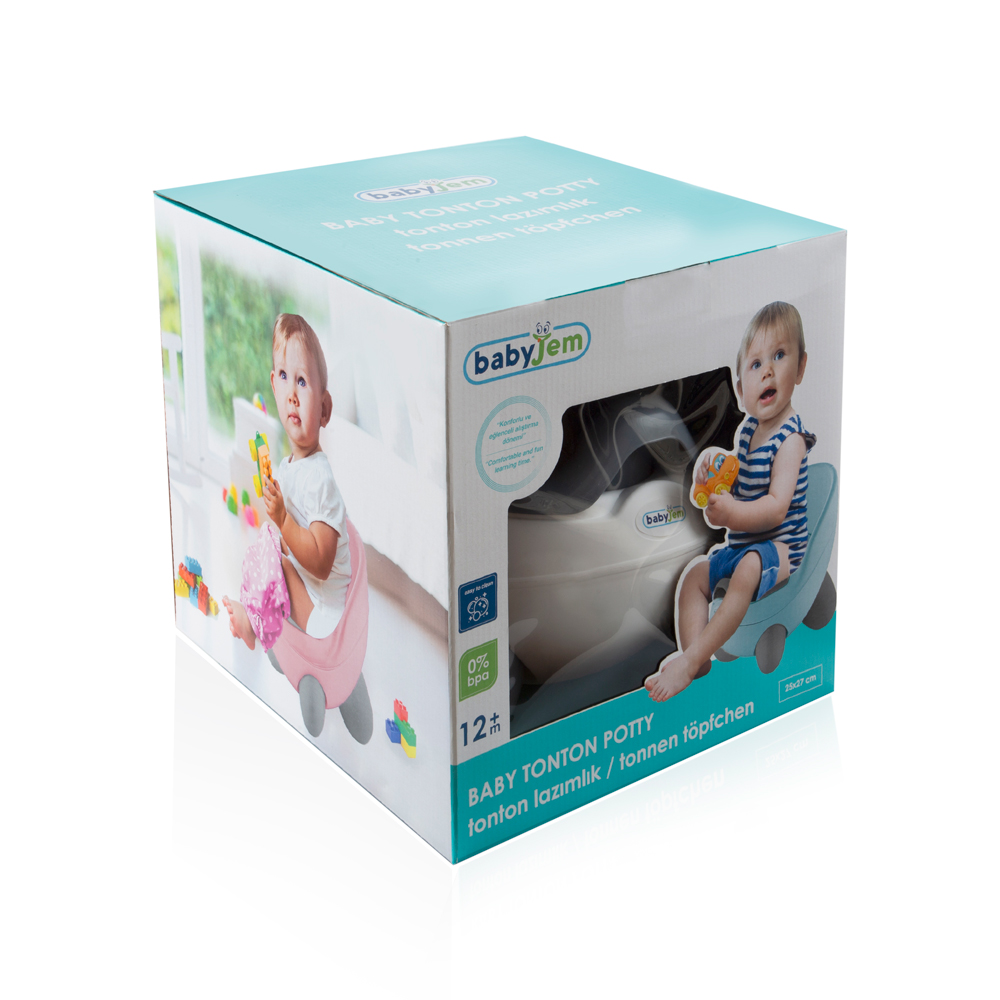 Babyjem Tonton Potty WhiÌte/ Gray - Image 7