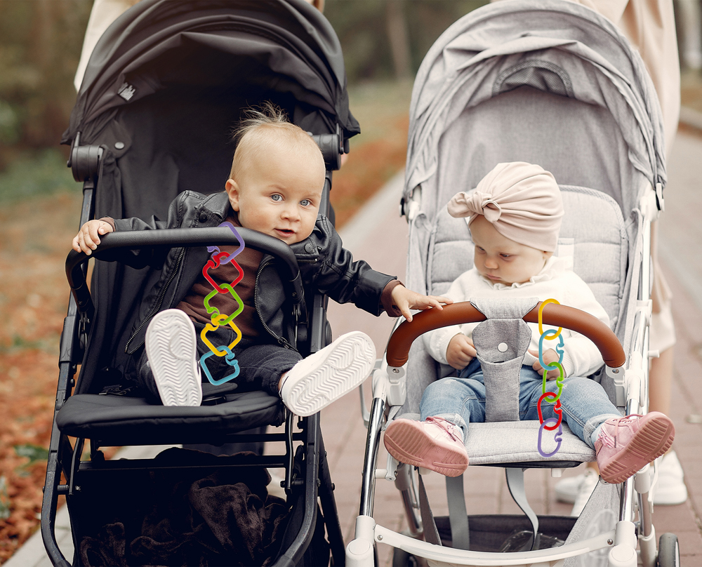 Babyjem Toy Hanger 5 Pieces Oval - Image 2