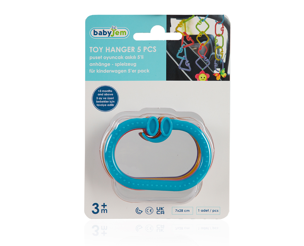 Babyjem Toy Hanger 5 Pieces Oval - Image 7