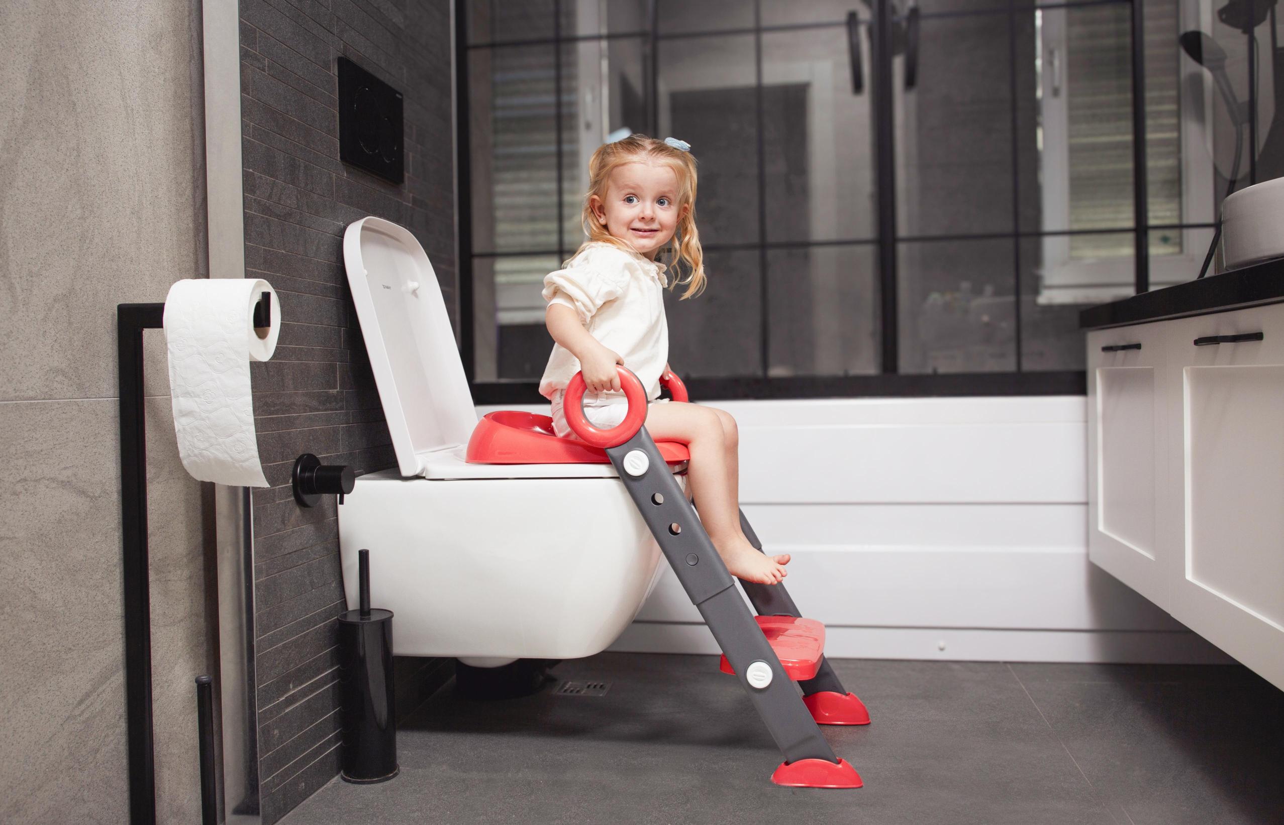 Babyjem Step Stool Toilet Training Coral - Image 2