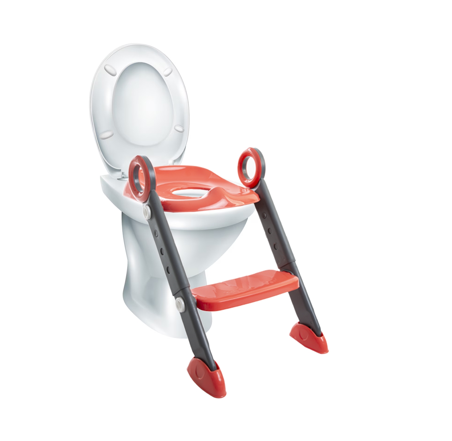 Babyjem Step Stool Toilet Training Coral - Image 4