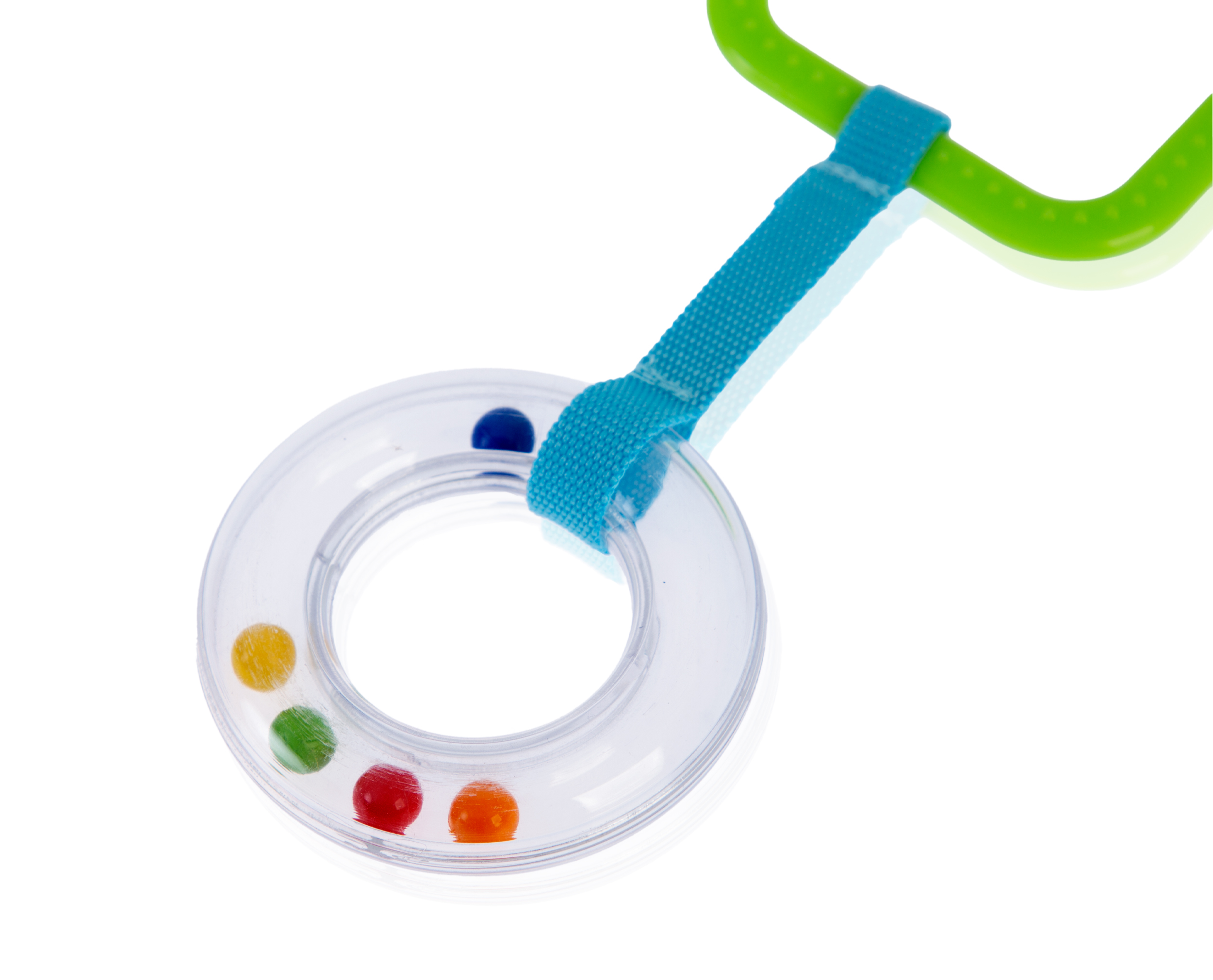 Babyjem Rattle Ring Green Square - Image 4