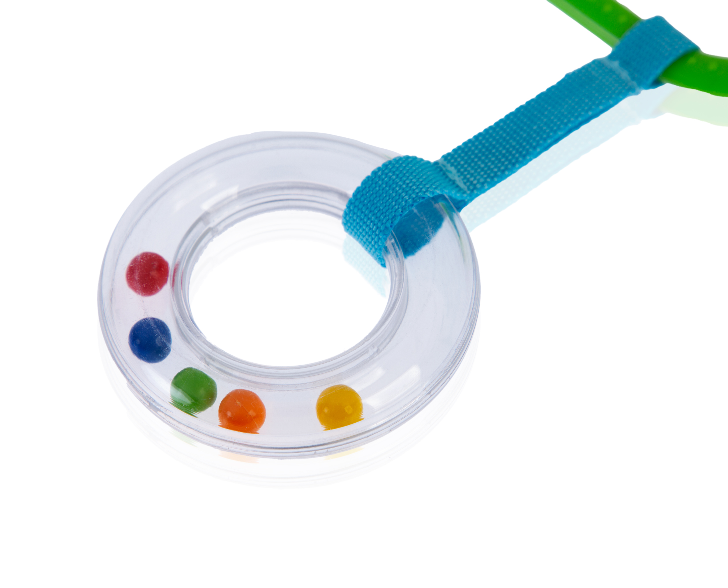 Babyjem Rattle Ring Green Square - Image 5