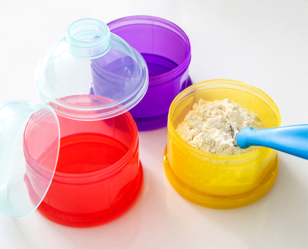 Babyjem Food Storage Containers Mixed Colors - Image 3