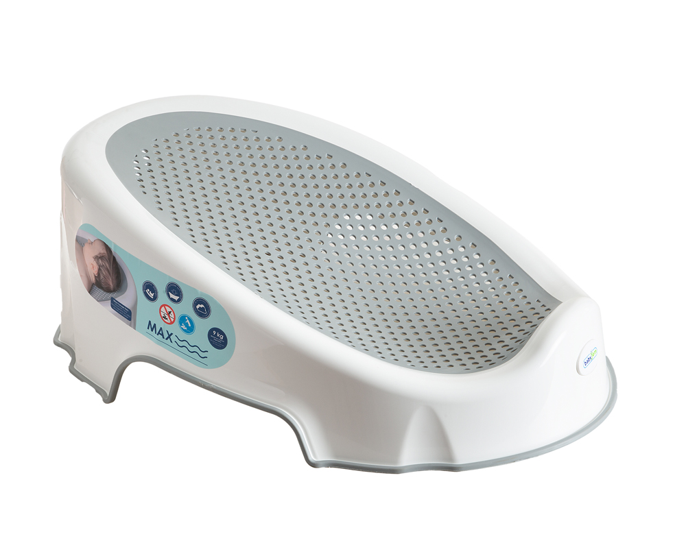 Babyjem Baby Bath Support With Soft Touch Material / WhiÌte Color