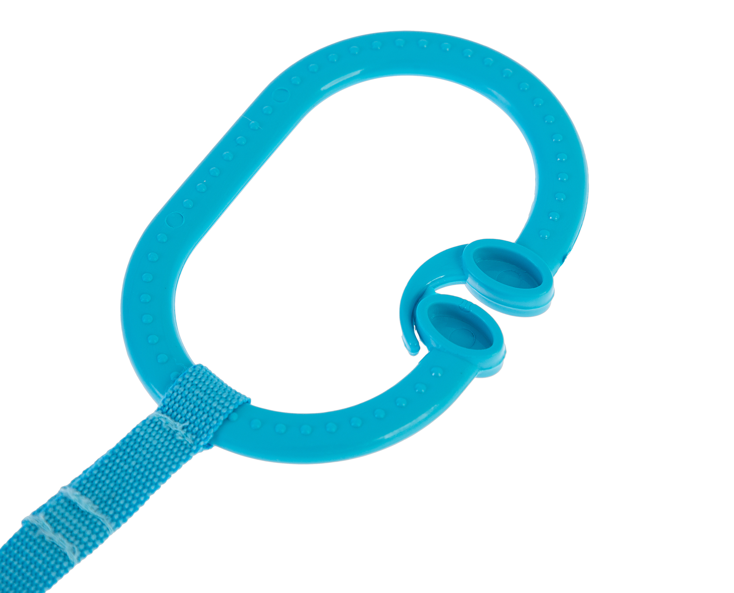 Babyjem Rattle Ring Blue Oval - Image 5